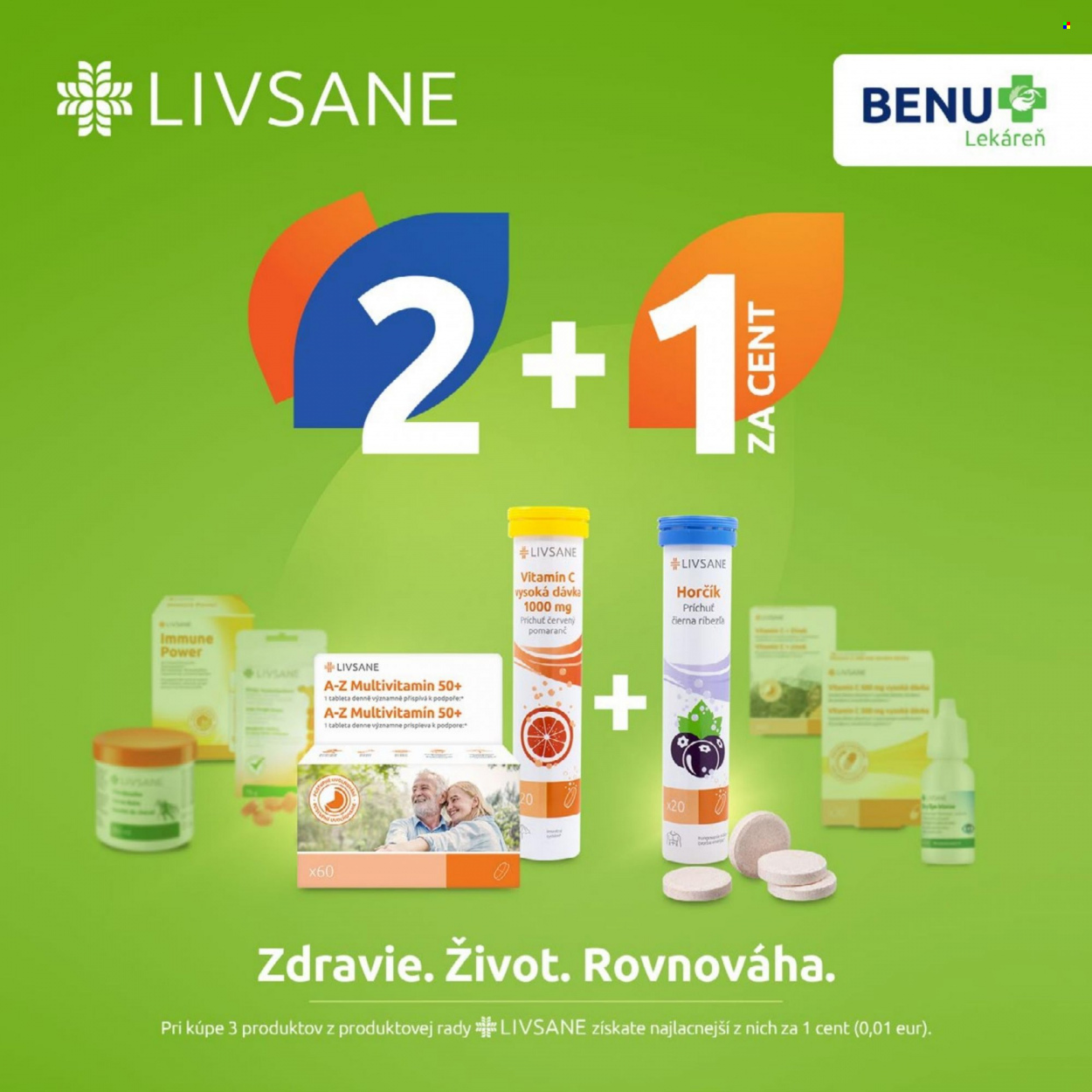 Leták BENU Lekáreň - 1.7.2022 - 31.8.2022. Strana 10