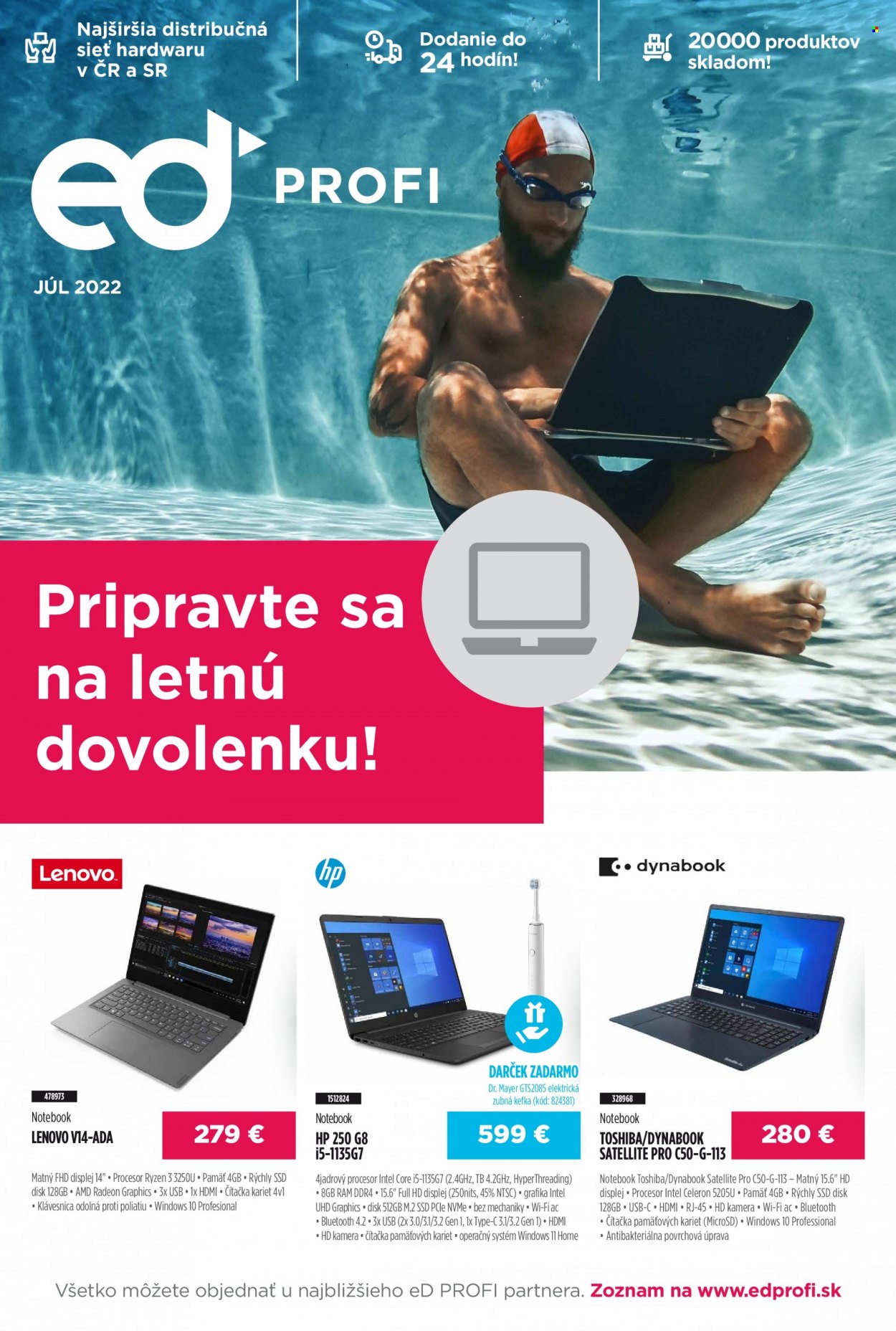 Leták eD PROFI - 1.7.2022 - 31.7.2022. Strana 1