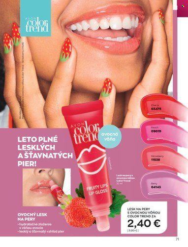 Leták Avon - 1.7.2022 - 31.7.2022. Strana 81