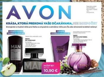 Leták Avon - 1.7.2022 - 31.7.2022.