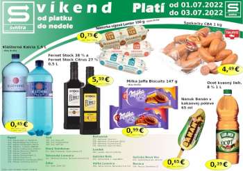 Leták Sintra - 1.7.2022 - 3.7.2022.