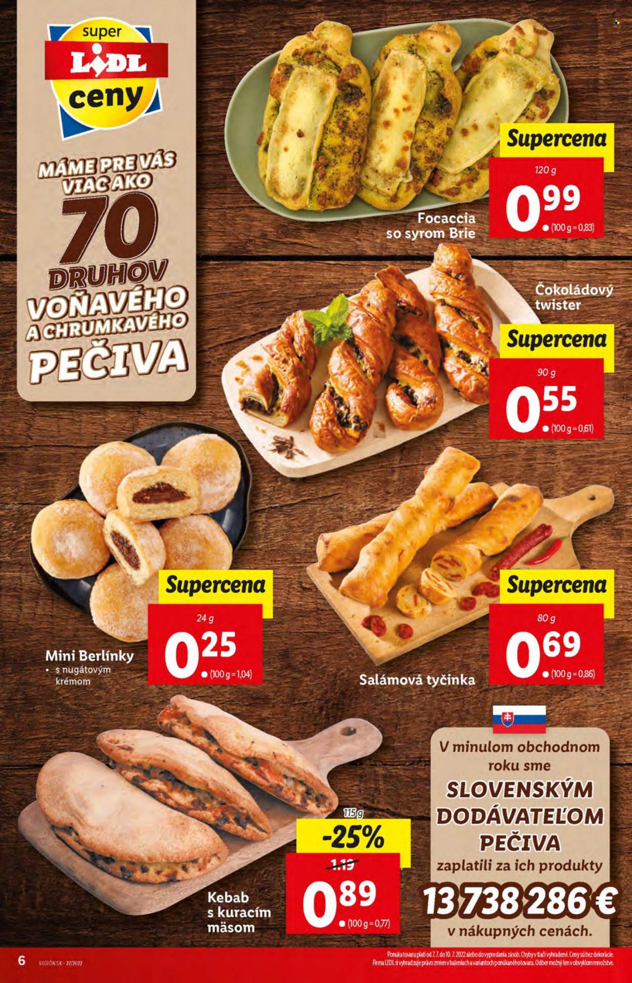Leták Lidl - 7.7.2022 - 10.7.2022. Strana 6