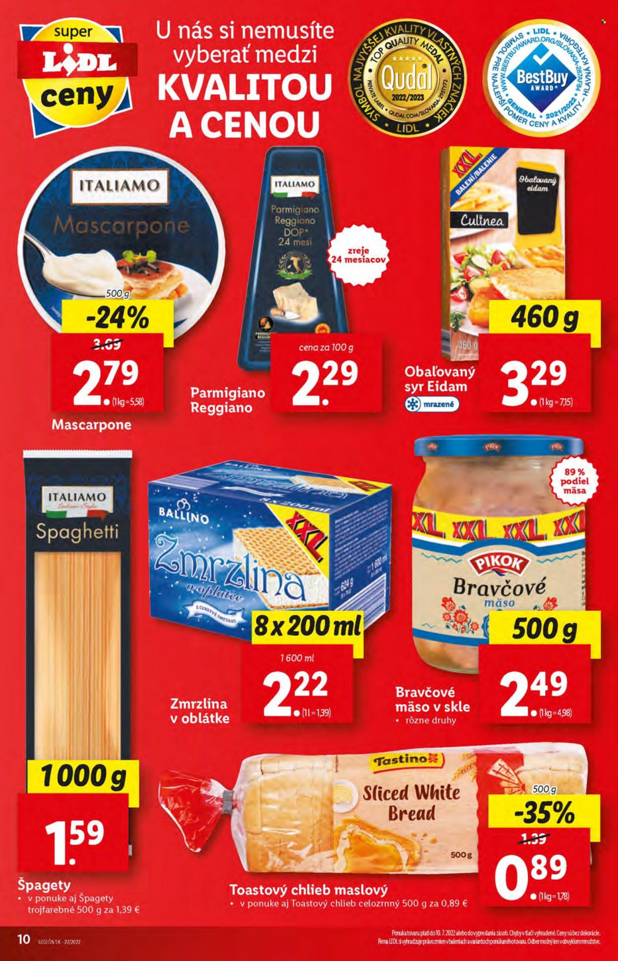 Leták Lidl - 7.7.2022 - 10.7.2022. Strana 10
