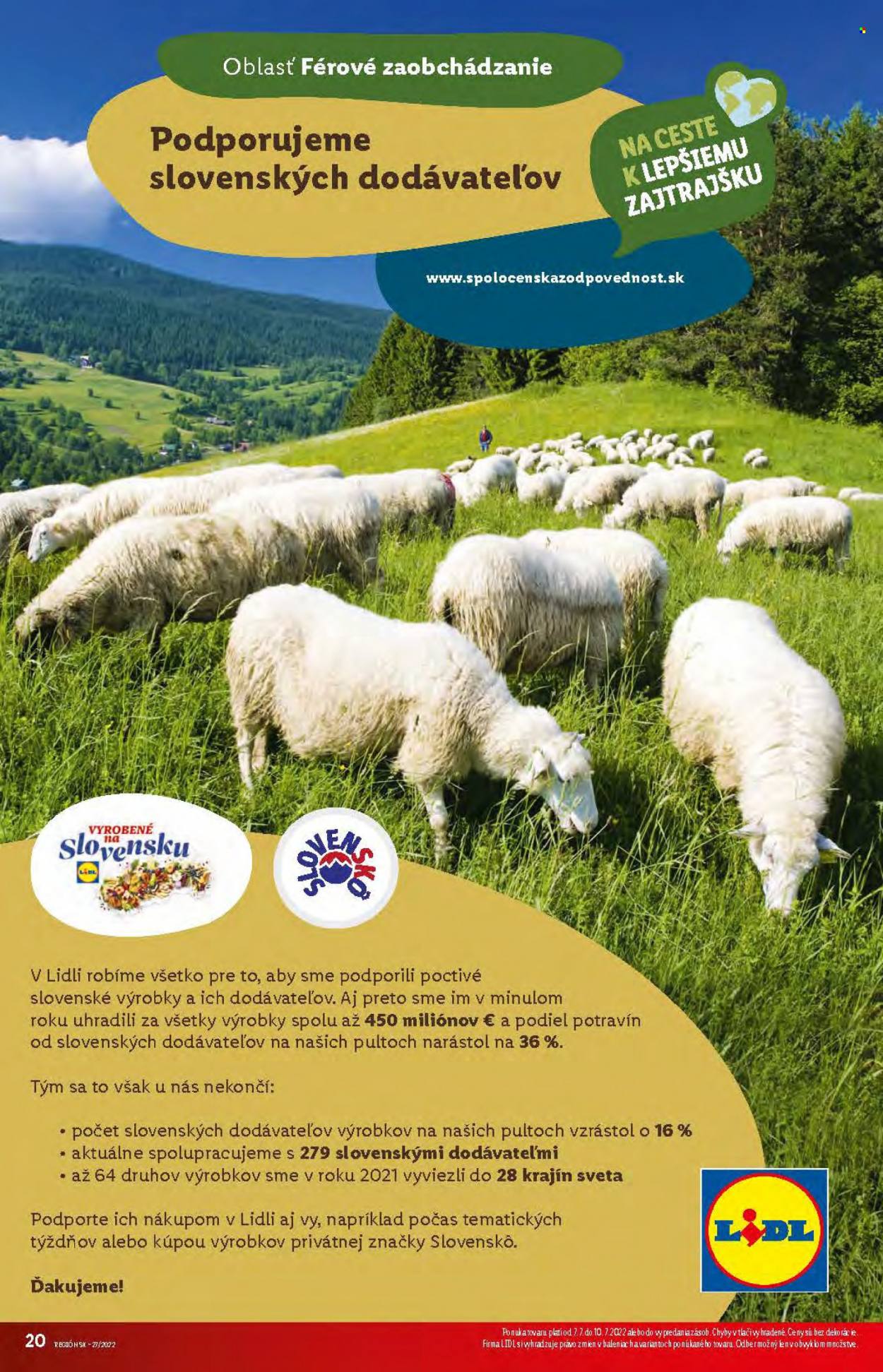Leták Lidl - 7.7.2022 - 10.7.2022. Strana 20