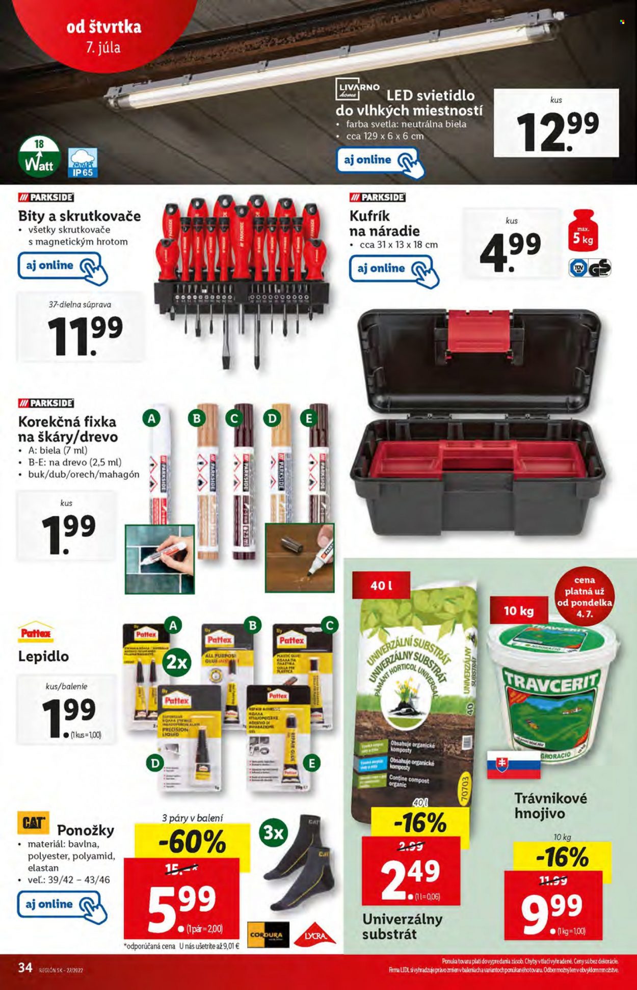 Leták Lidl - 7.7.2022 - 10.7.2022. Strana 34