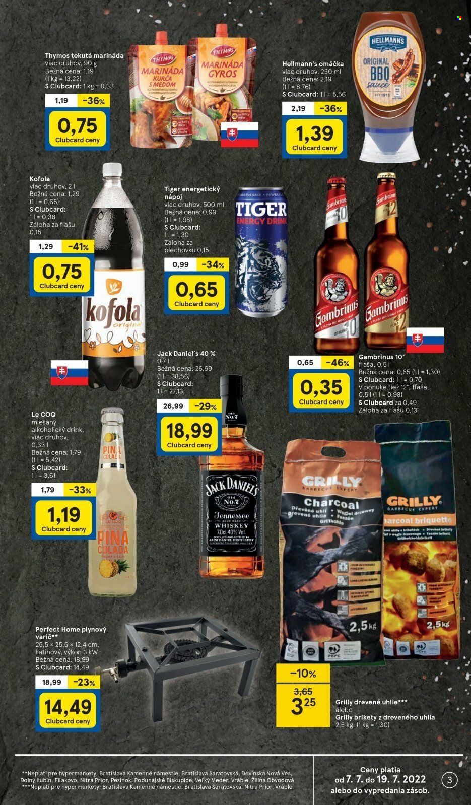 Leták TESCO - 7.7.2022 - 12.7.2022. Strana 3
