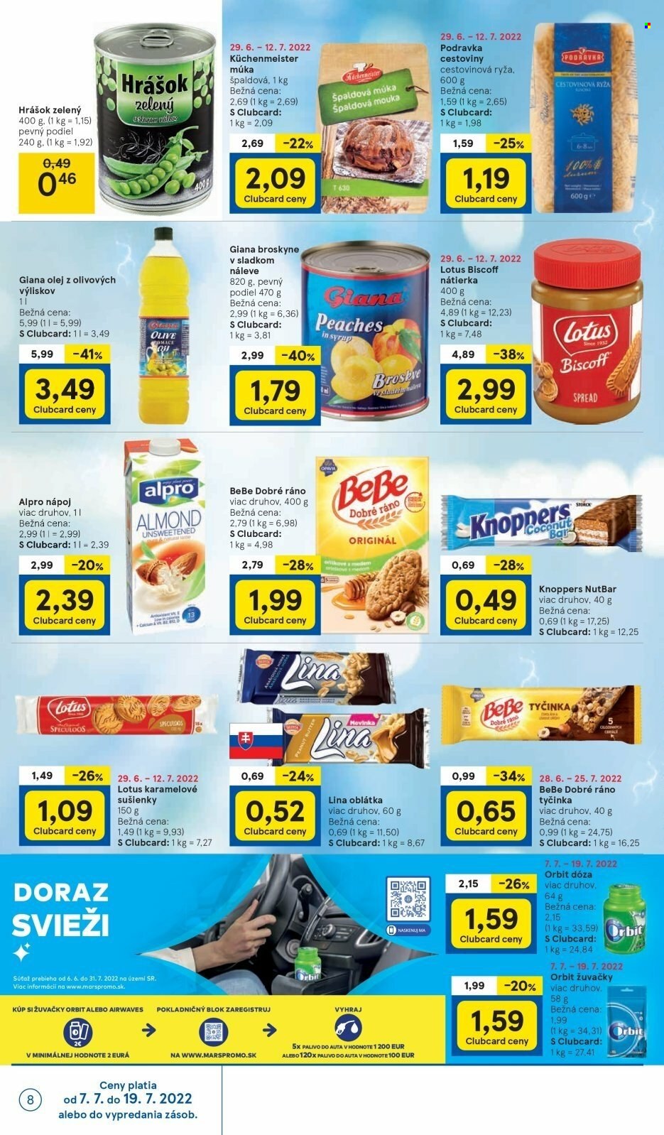 Leták TESCO - 7.7.2022 - 12.7.2022. Strana 8