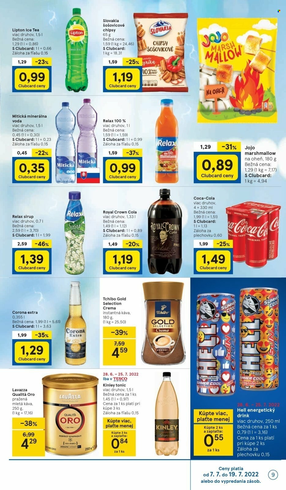 Leták TESCO - 7.7.2022 - 12.7.2022. Strana 9