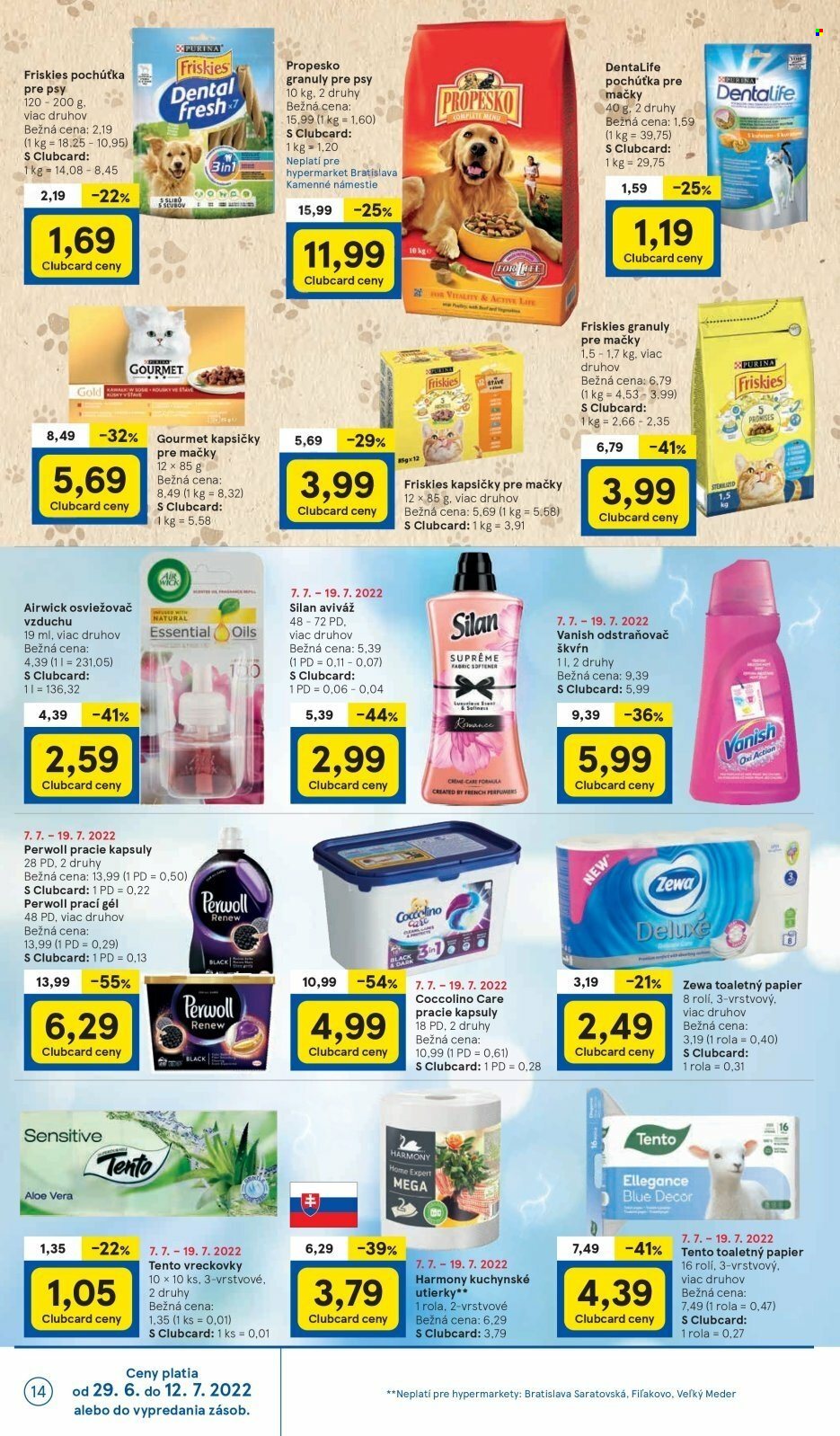 Leták TESCO - 7.7.2022 - 12.7.2022. Strana 14