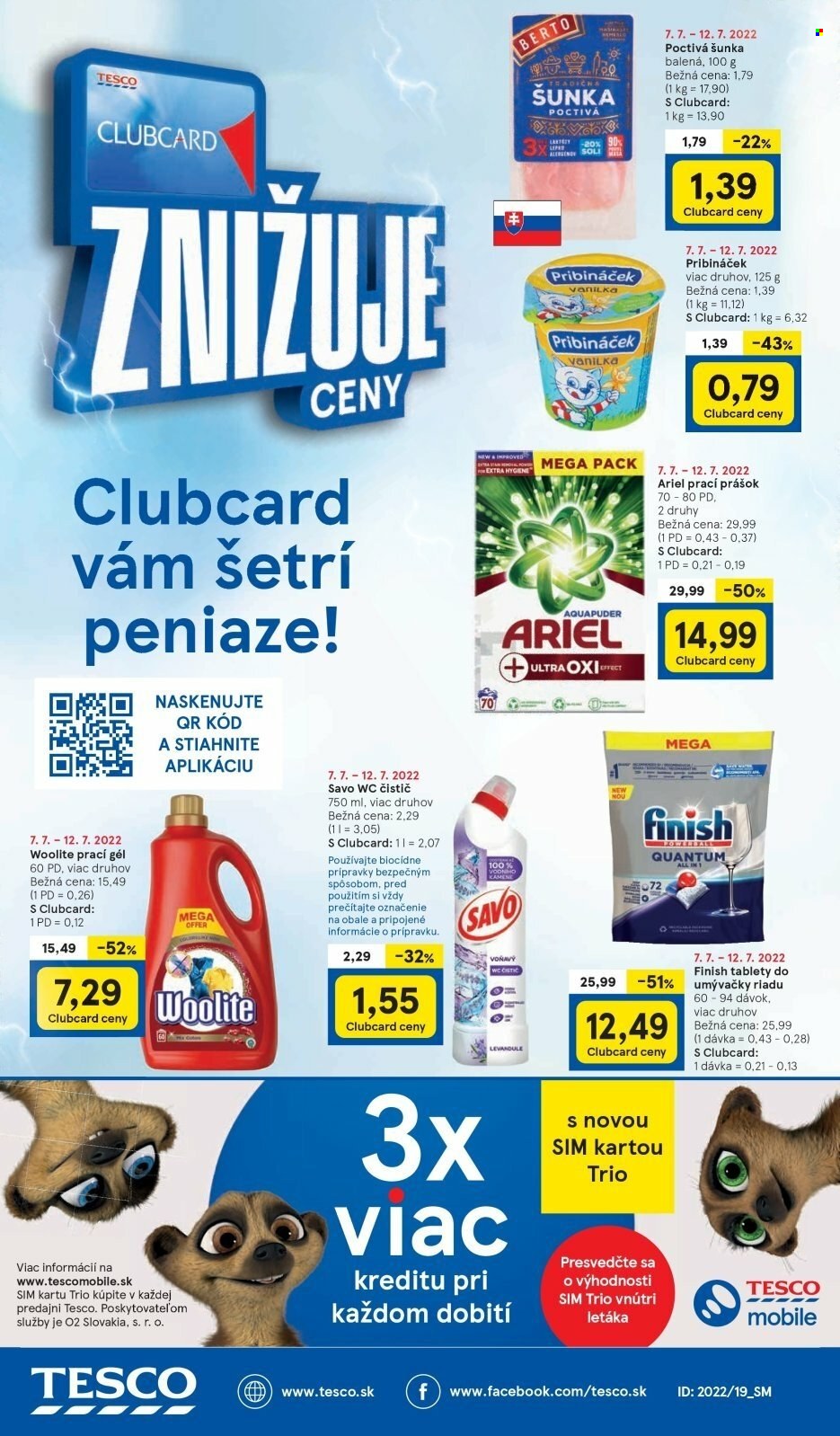 Leták TESCO supermarket - 7.7.2022 - 12.7.2022. Strana 8