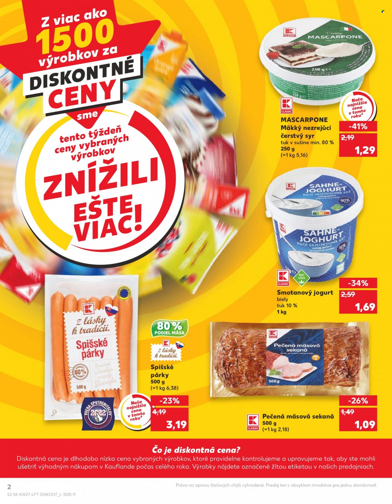 Leták Kaufland - 7.7.2022 - 13.7.2022. Strana 2