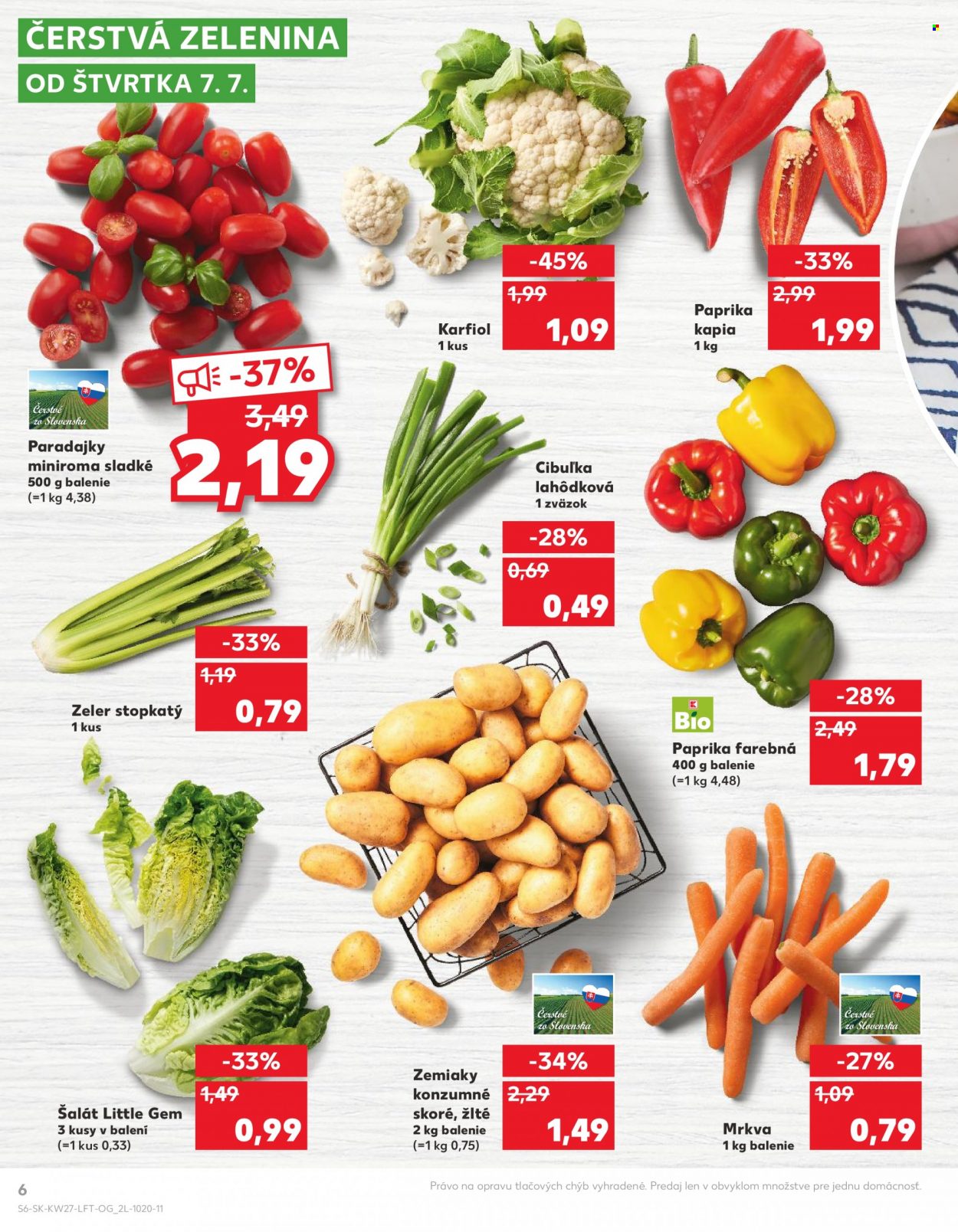 Leták Kaufland - 7.7.2022 - 13.7.2022. Strana 6