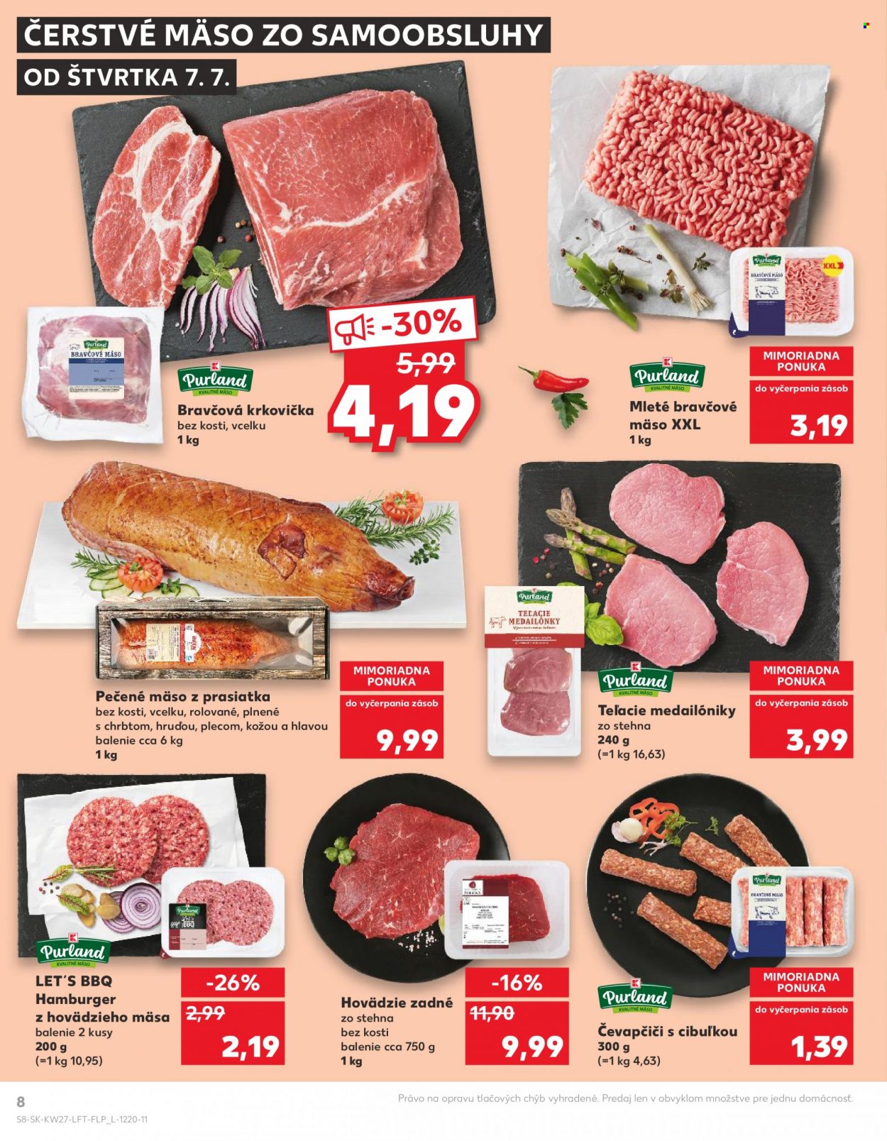 Leták Kaufland - 7.7.2022 - 13.7.2022. Strana 8