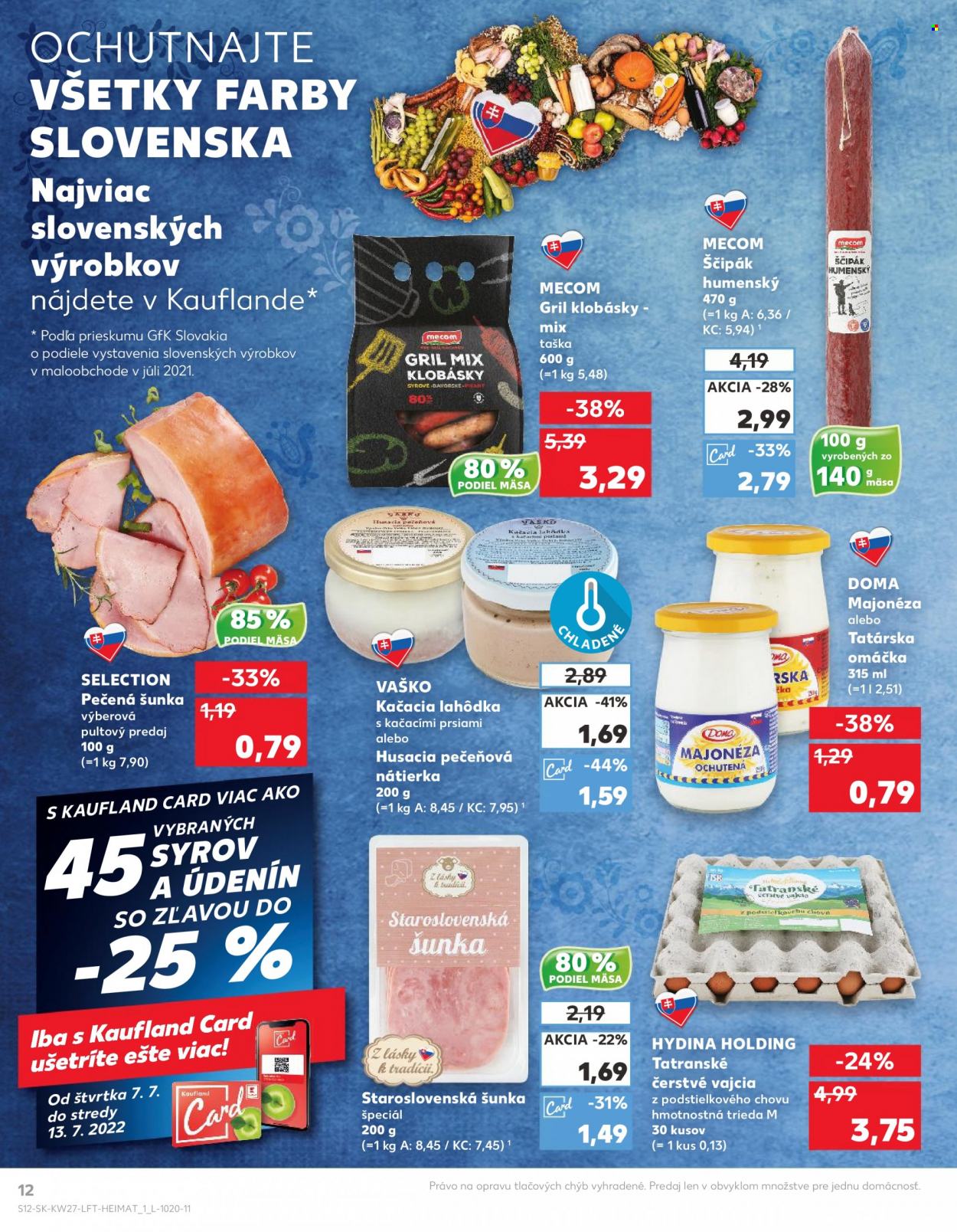 Leták Kaufland - 7.7.2022 - 13.7.2022. Strana 12