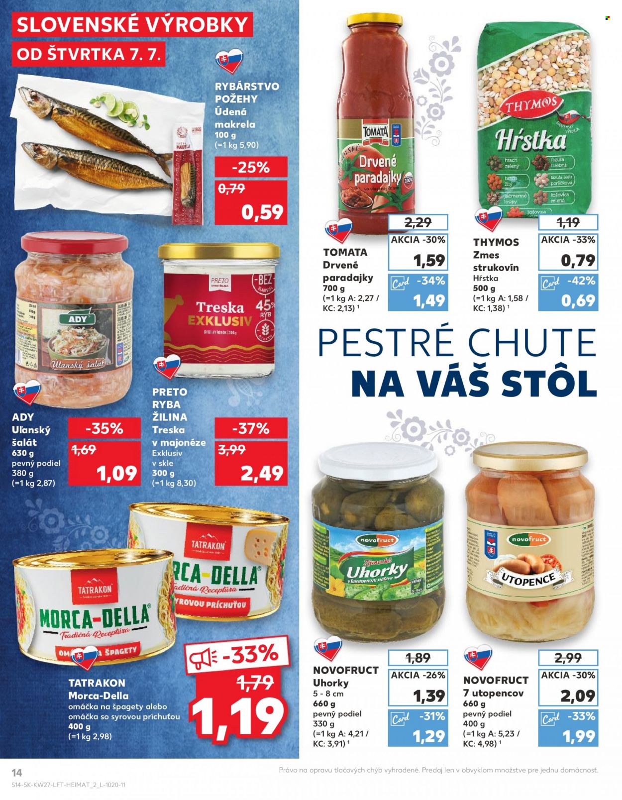 Leták Kaufland - 7.7.2022 - 13.7.2022. Strana 14