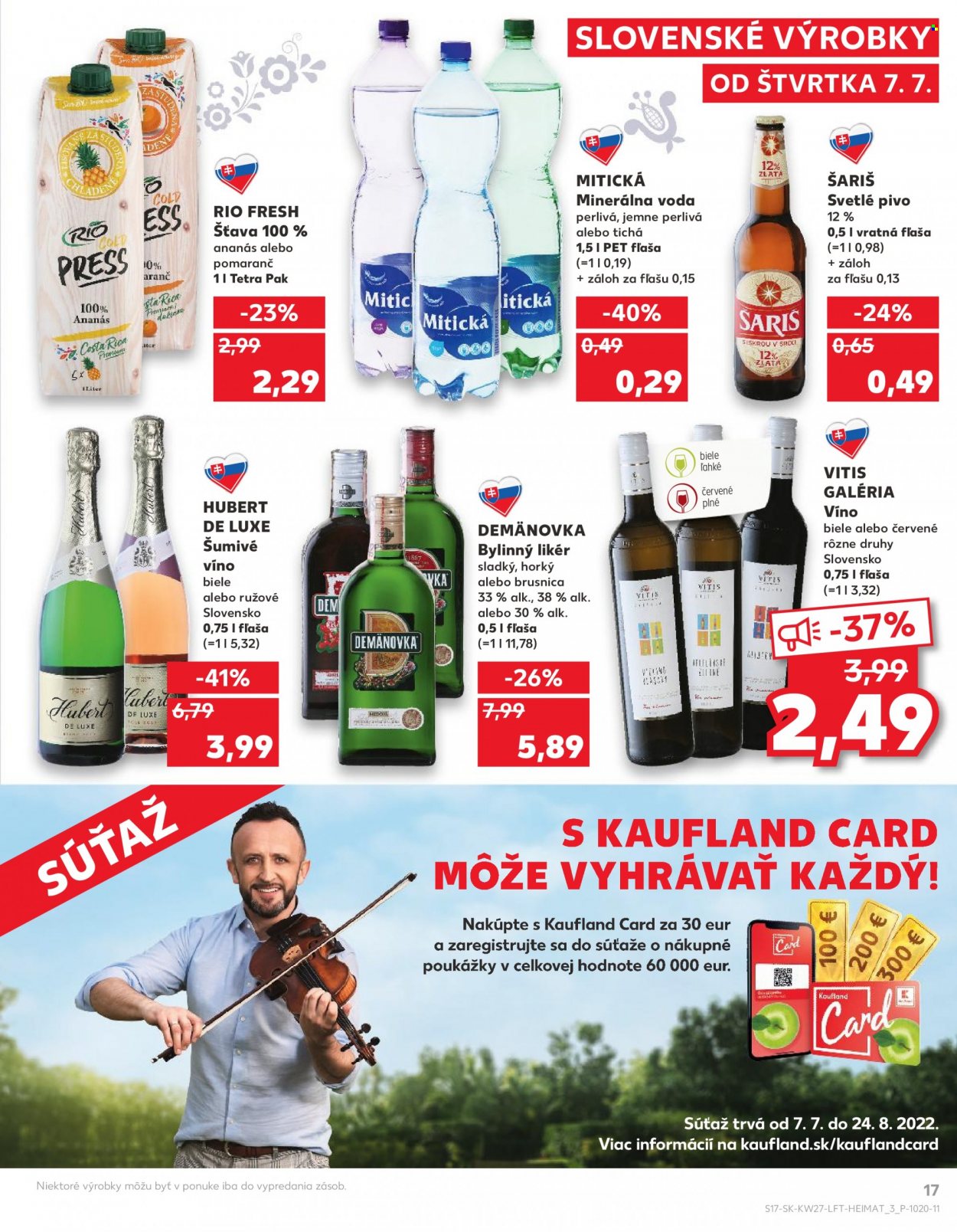 Leták Kaufland - 7.7.2022 - 13.7.2022. Strana 17