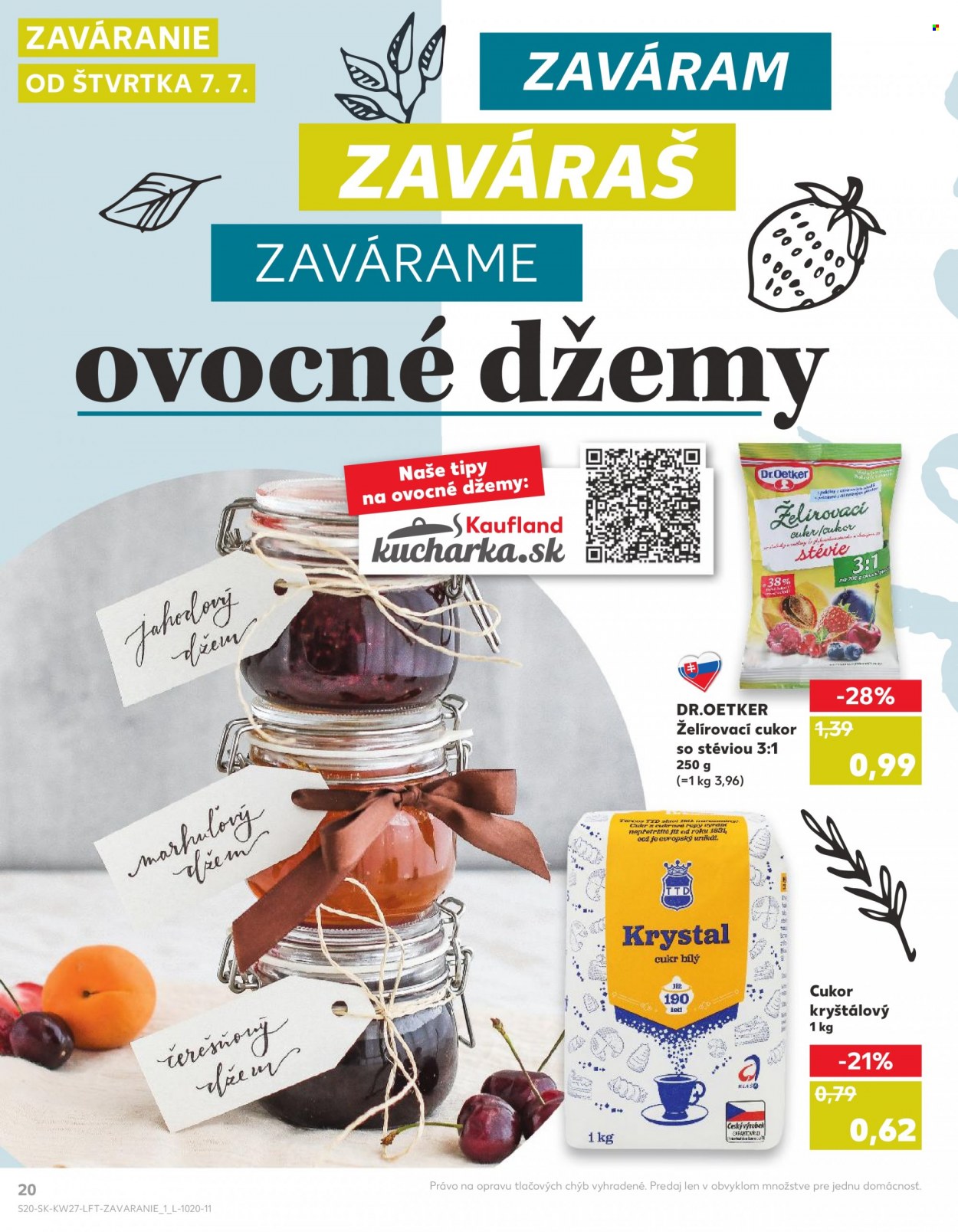 Leták Kaufland - 7.7.2022 - 13.7.2022. Strana 20