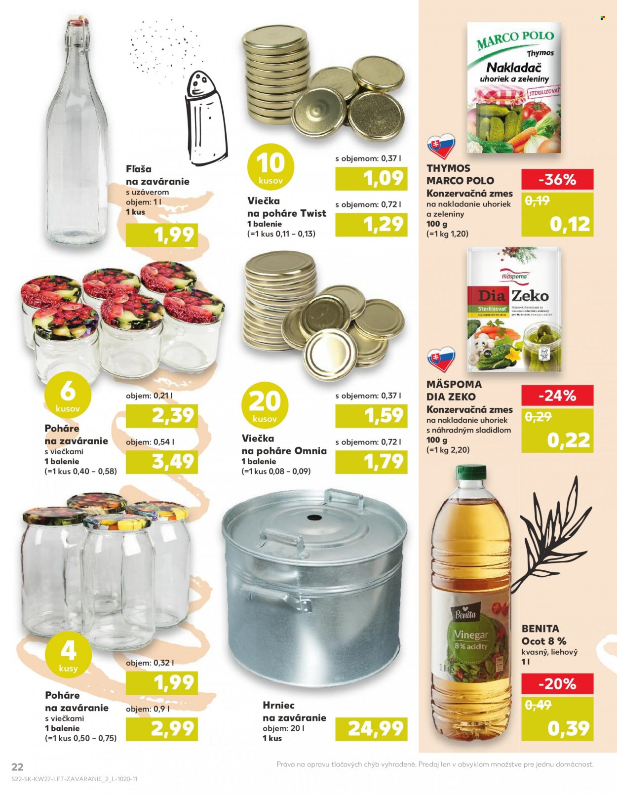 Leták Kaufland - 7.7.2022 - 13.7.2022. Strana 22