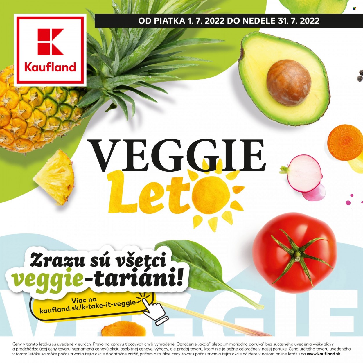 Leták Kaufland - 1.7.2022 - 31.7.2022. Strana 1