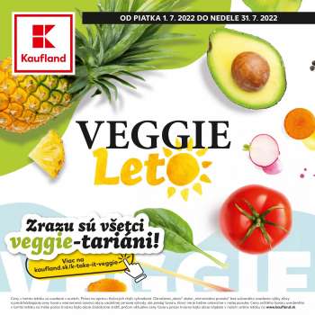 Leták Kaufland - 1.7.2022 - 31.7.2022.