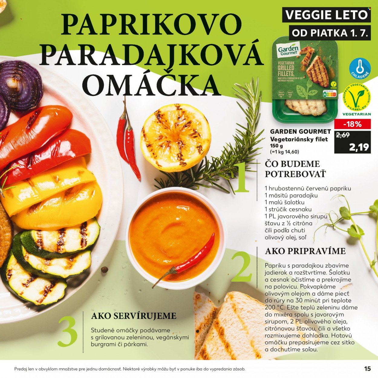 Leták Kaufland - 1.7.2022 - 31.7.2022. Strana 15