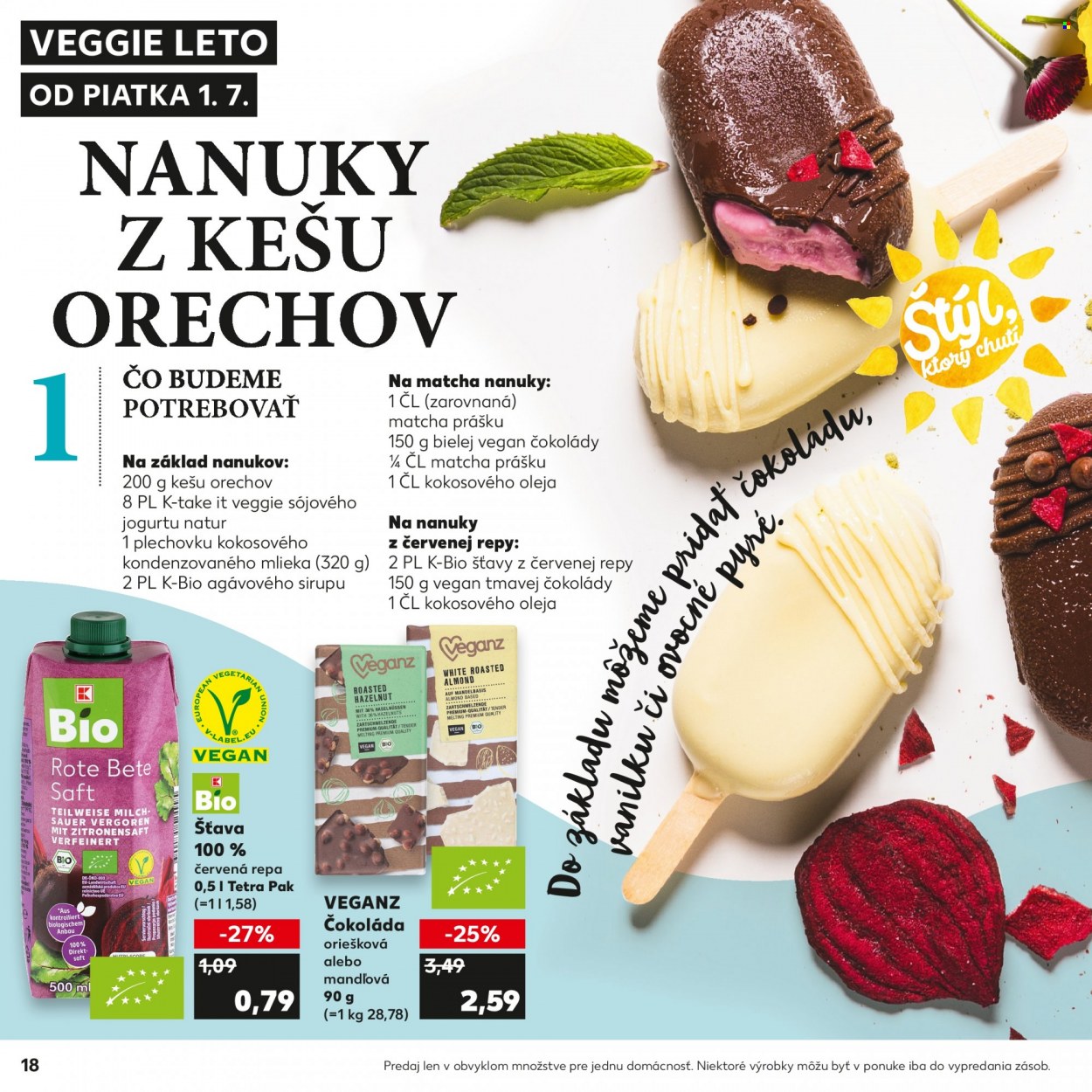 Leták Kaufland - 1.7.2022 - 31.7.2022. Strana 18