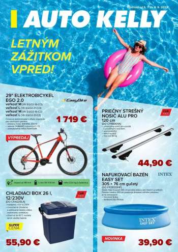 Leták Auto Kelly - 5.7.2022 - 8.8.2022.