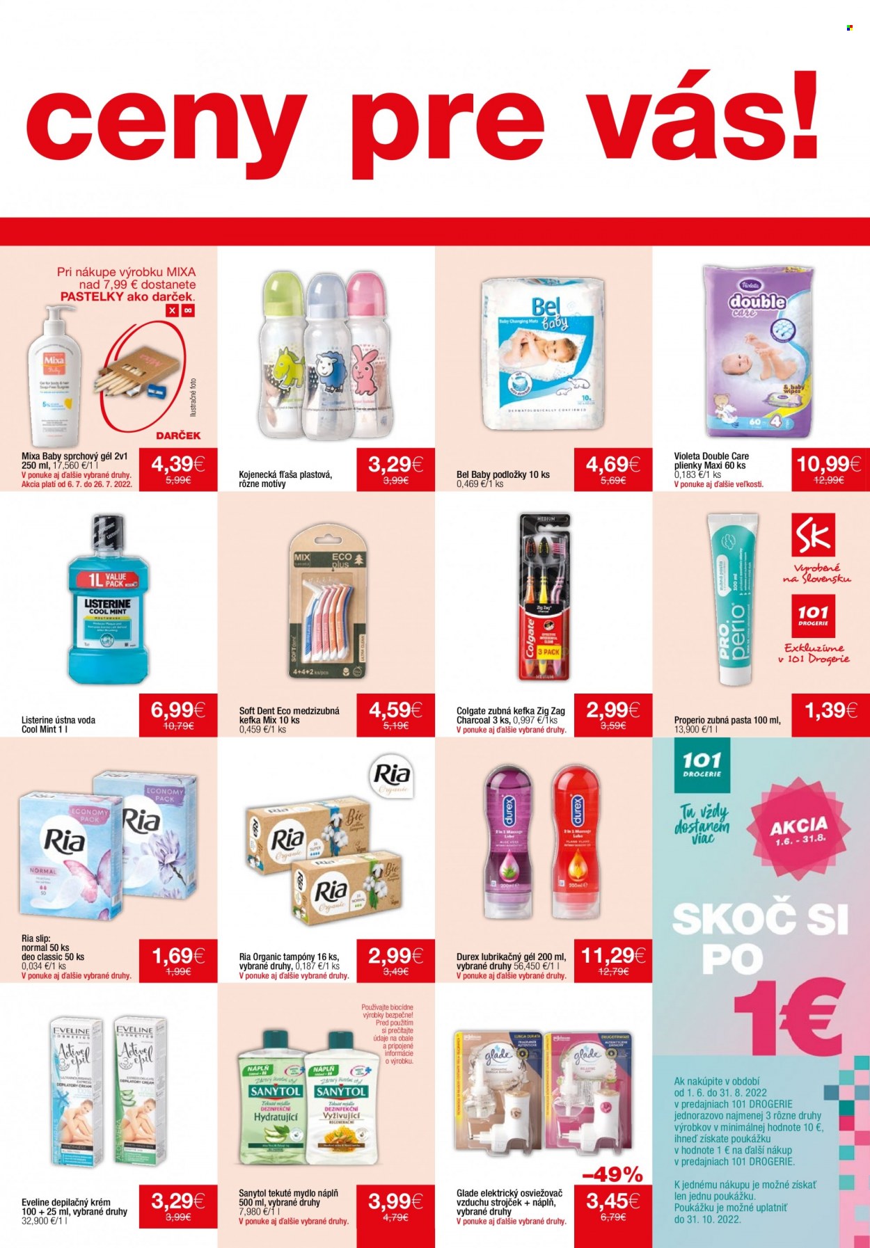 Leták 101 Drogerie - 6.7.2022 - 26.7.2022. Strana 9