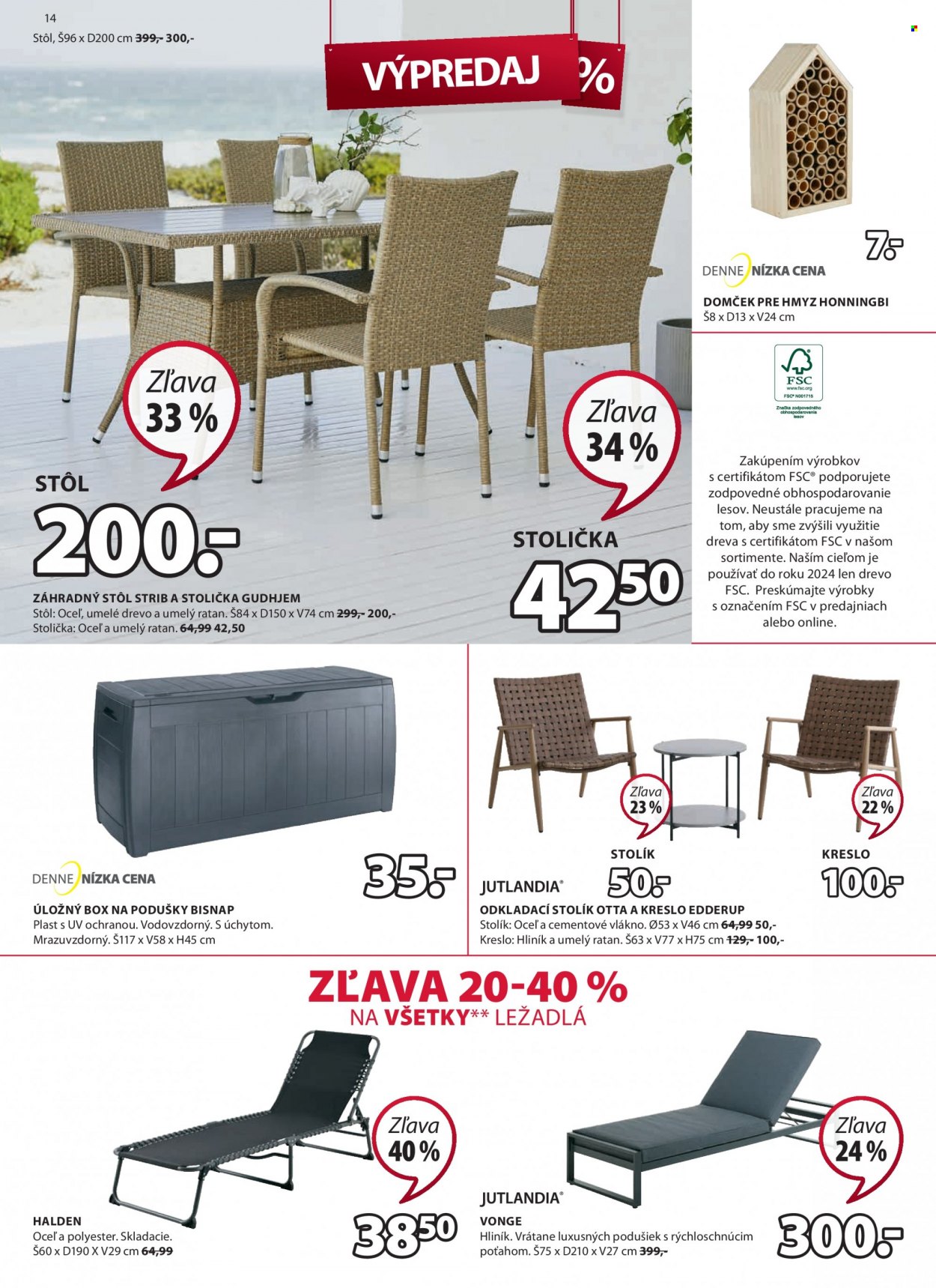 Leták JYSK - 6.7.2022 - 19.7.2022. Strana 14