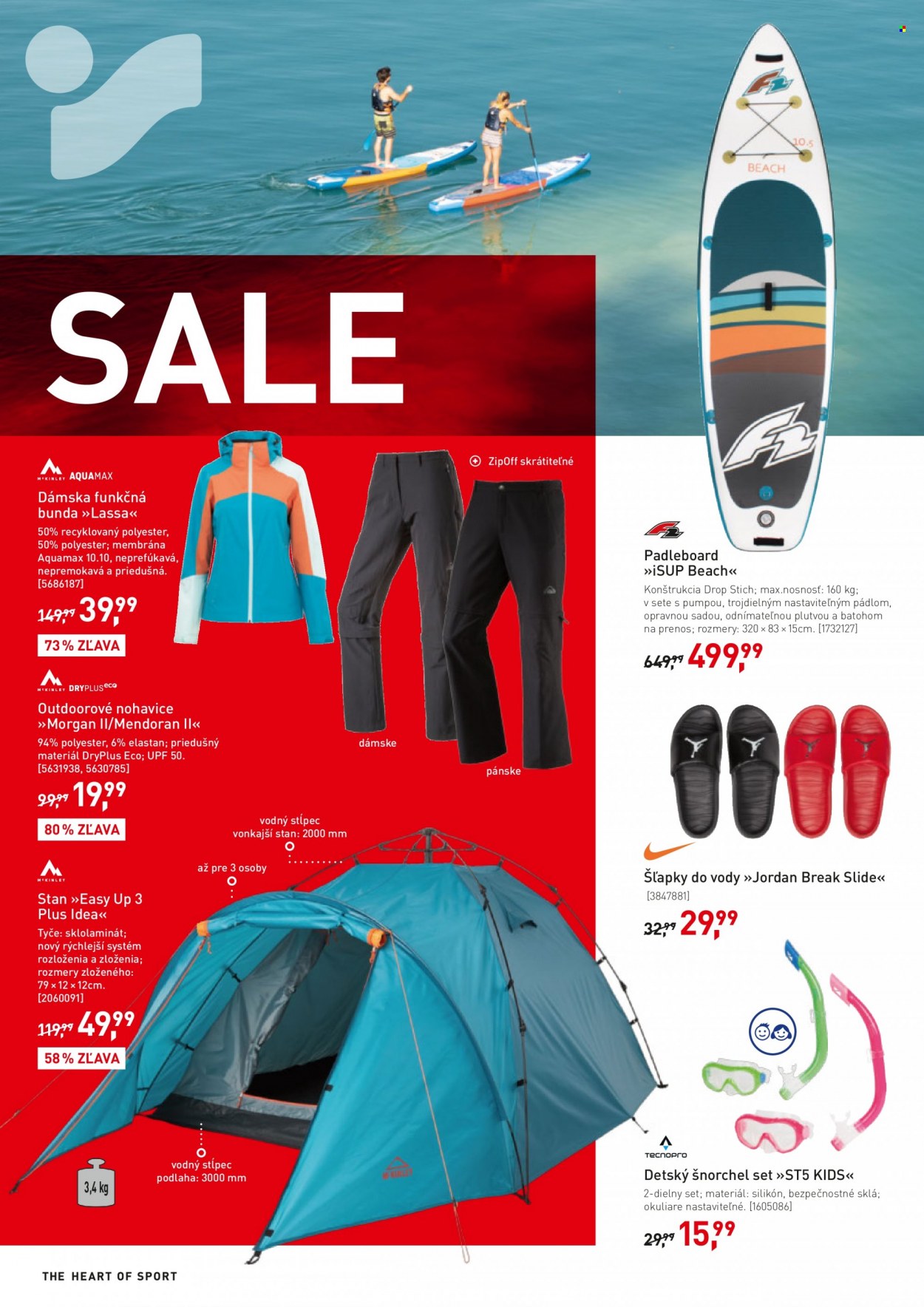 Leták Intersport - 6.7.2022 - 31.7.2022. Strana 2