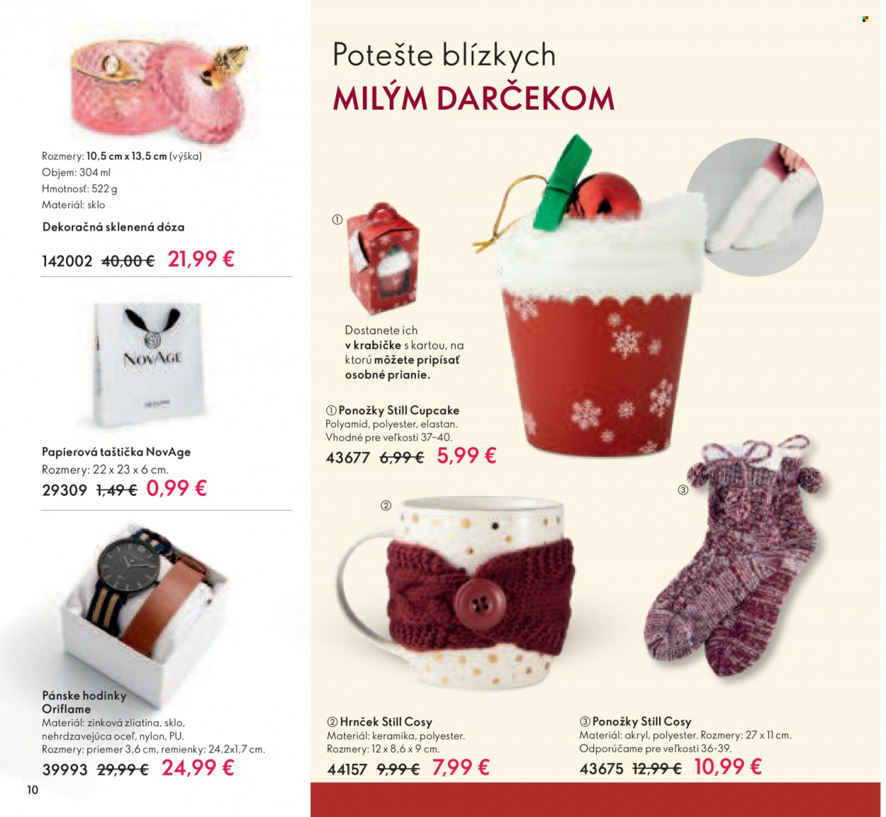 Leták Oriflame - 27.7.2022 - 9.8.2022. Strana 10