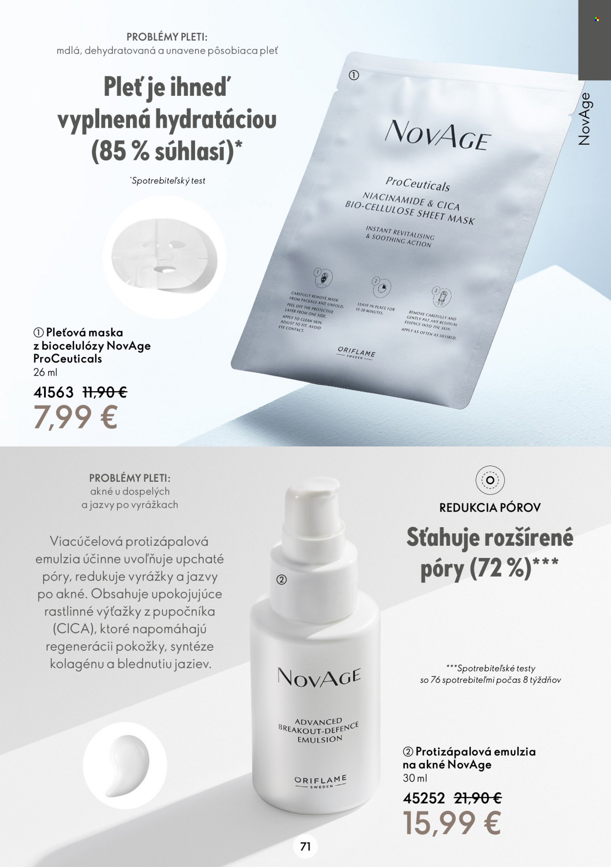 Leták Oriflame - 6.7.2022 - 26.7.2022. Strana 71