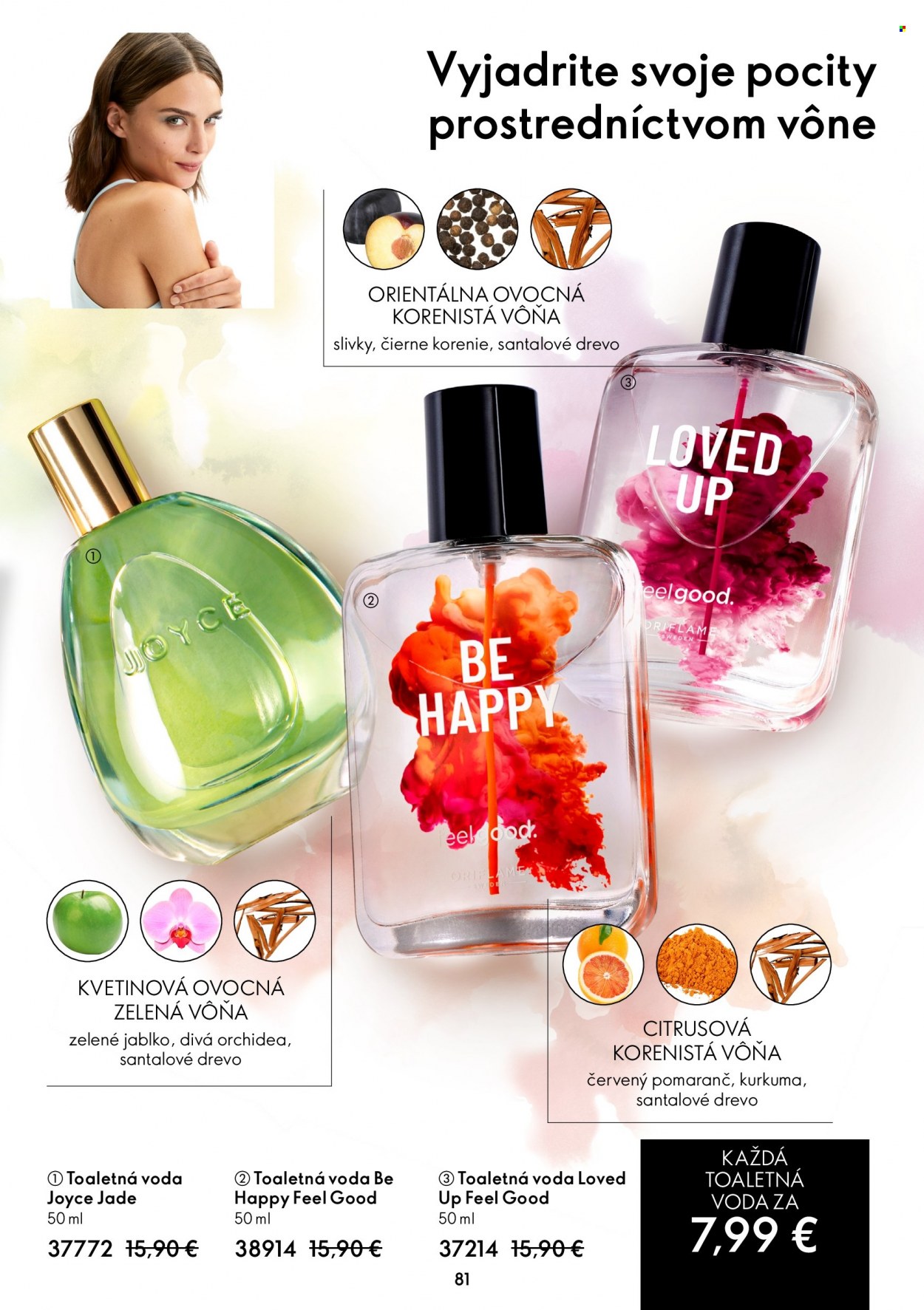 Leták Oriflame - 6.7.2022 - 26.7.2022. Strana 81