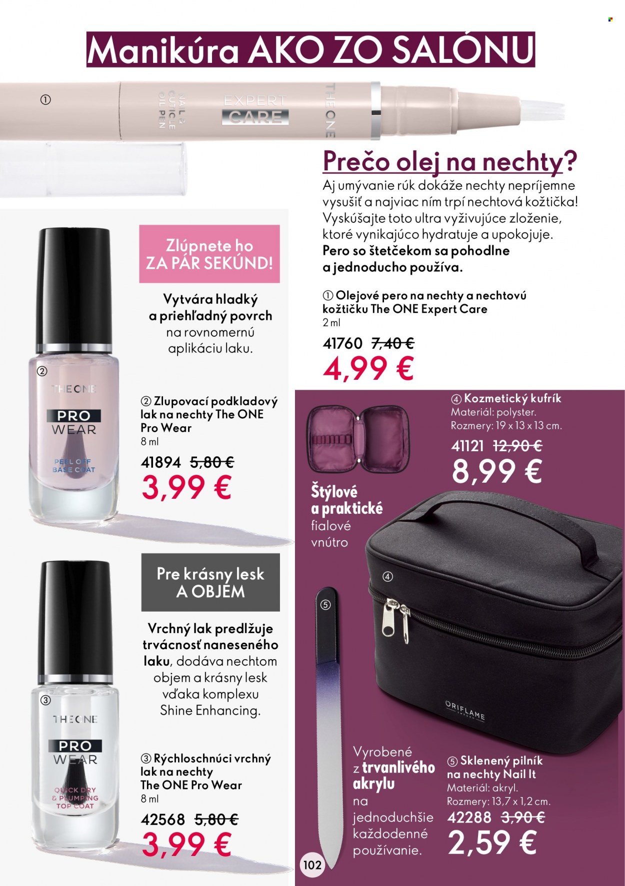 Leták Oriflame - 6.7.2022 - 26.7.2022. Strana 102