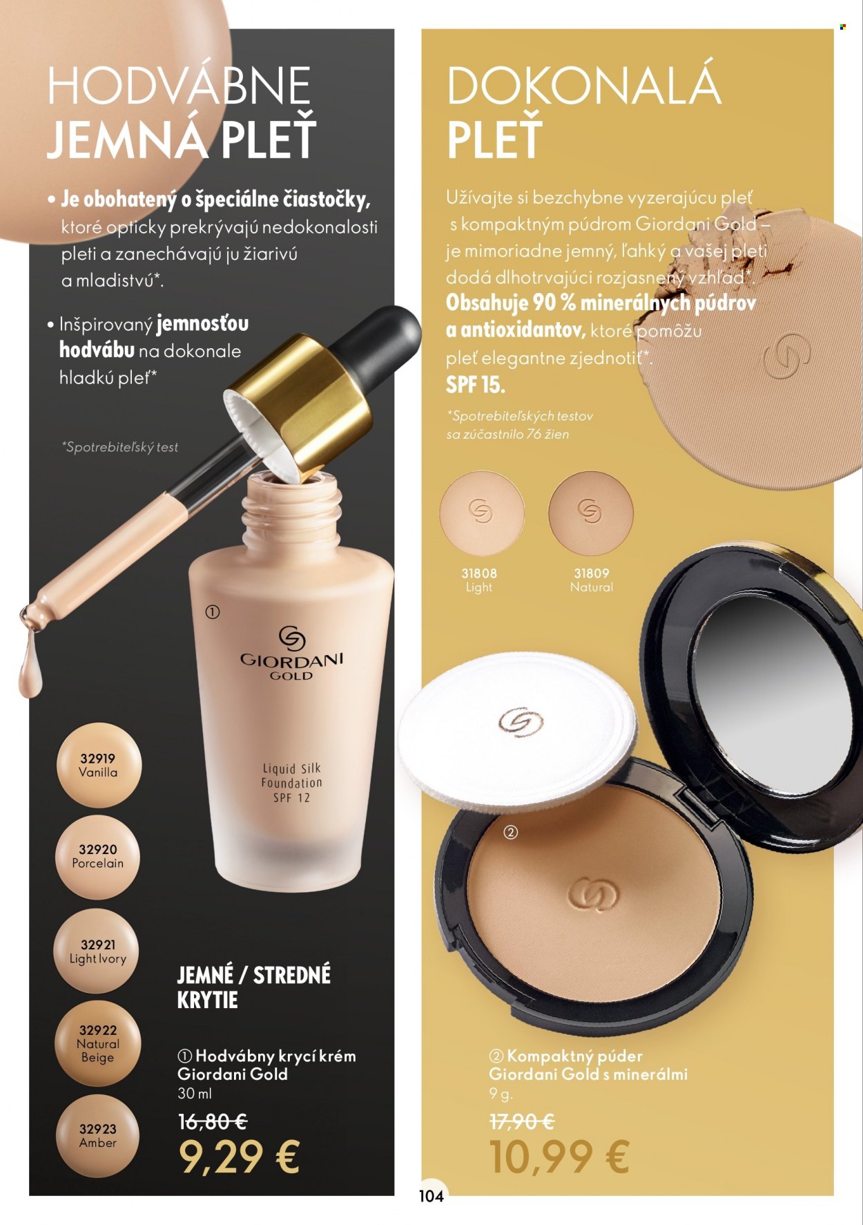 Leták Oriflame - 6.7.2022 - 26.7.2022. Strana 104