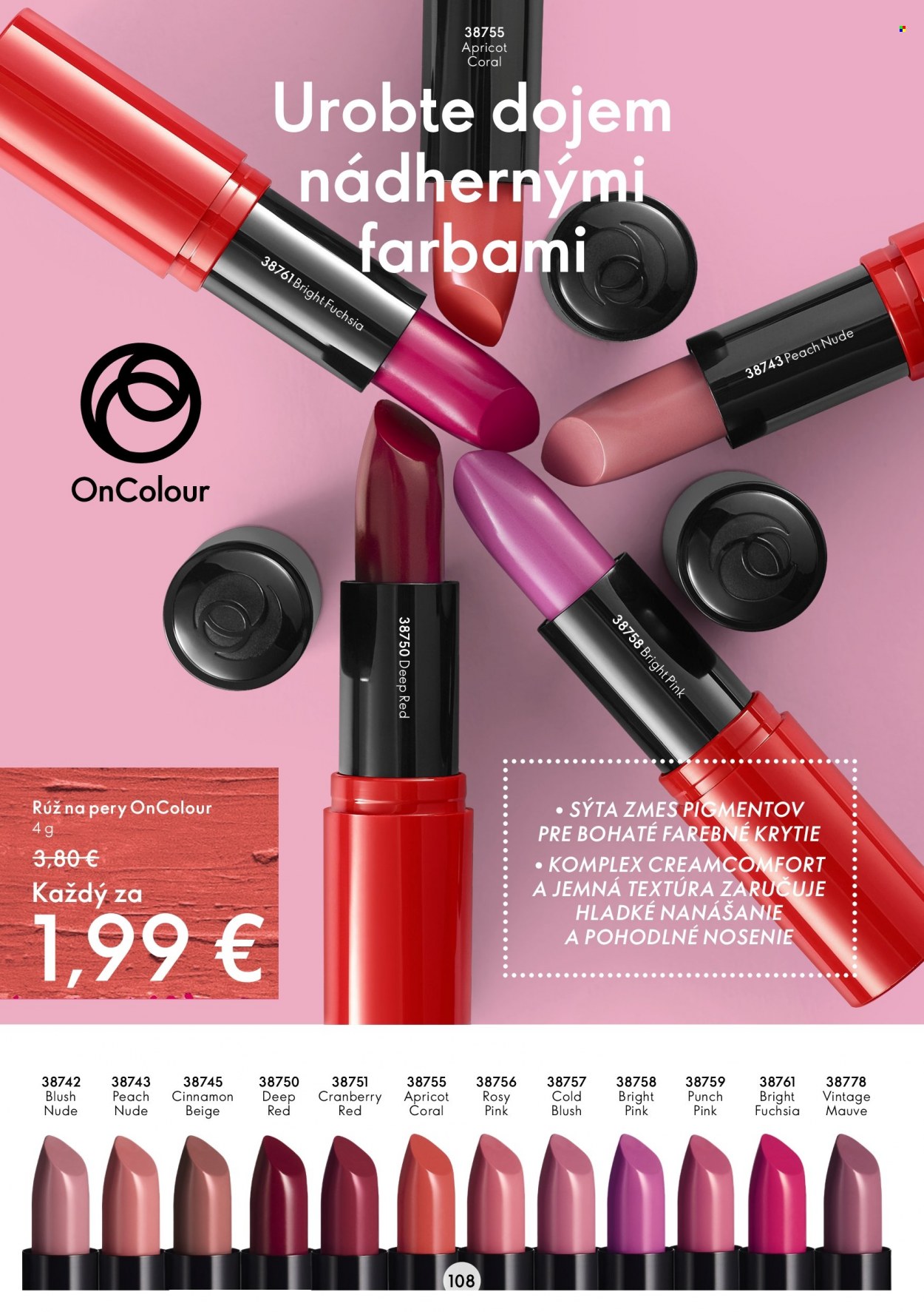 Leták Oriflame - 6.7.2022 - 26.7.2022. Strana 108