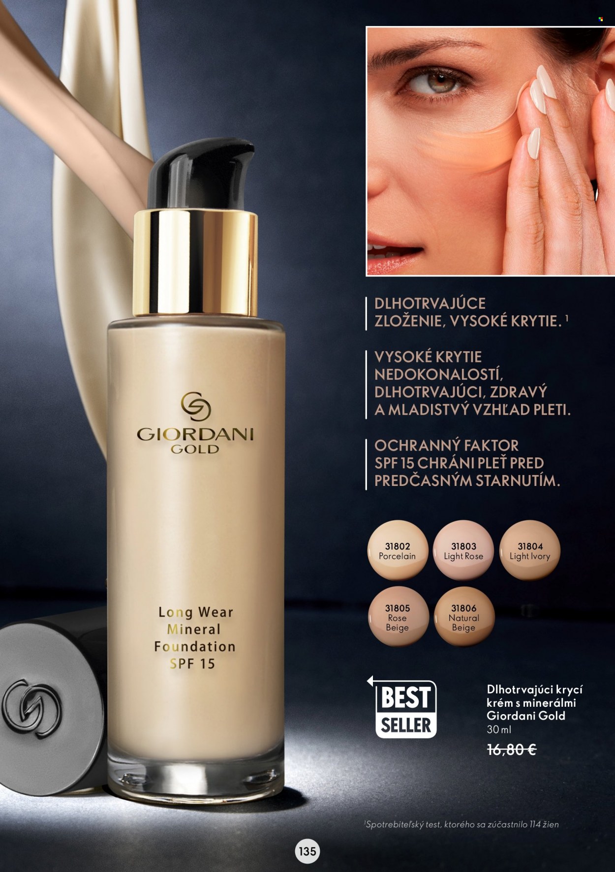 Leták Oriflame - 6.7.2022 - 26.7.2022. Strana 135