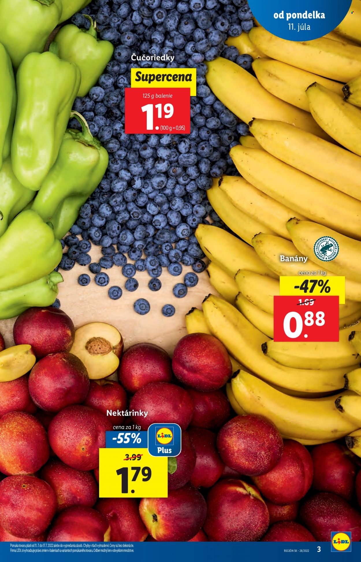 Leták Lidl - 11.7.2022 - 17.7.2022. Strana 3