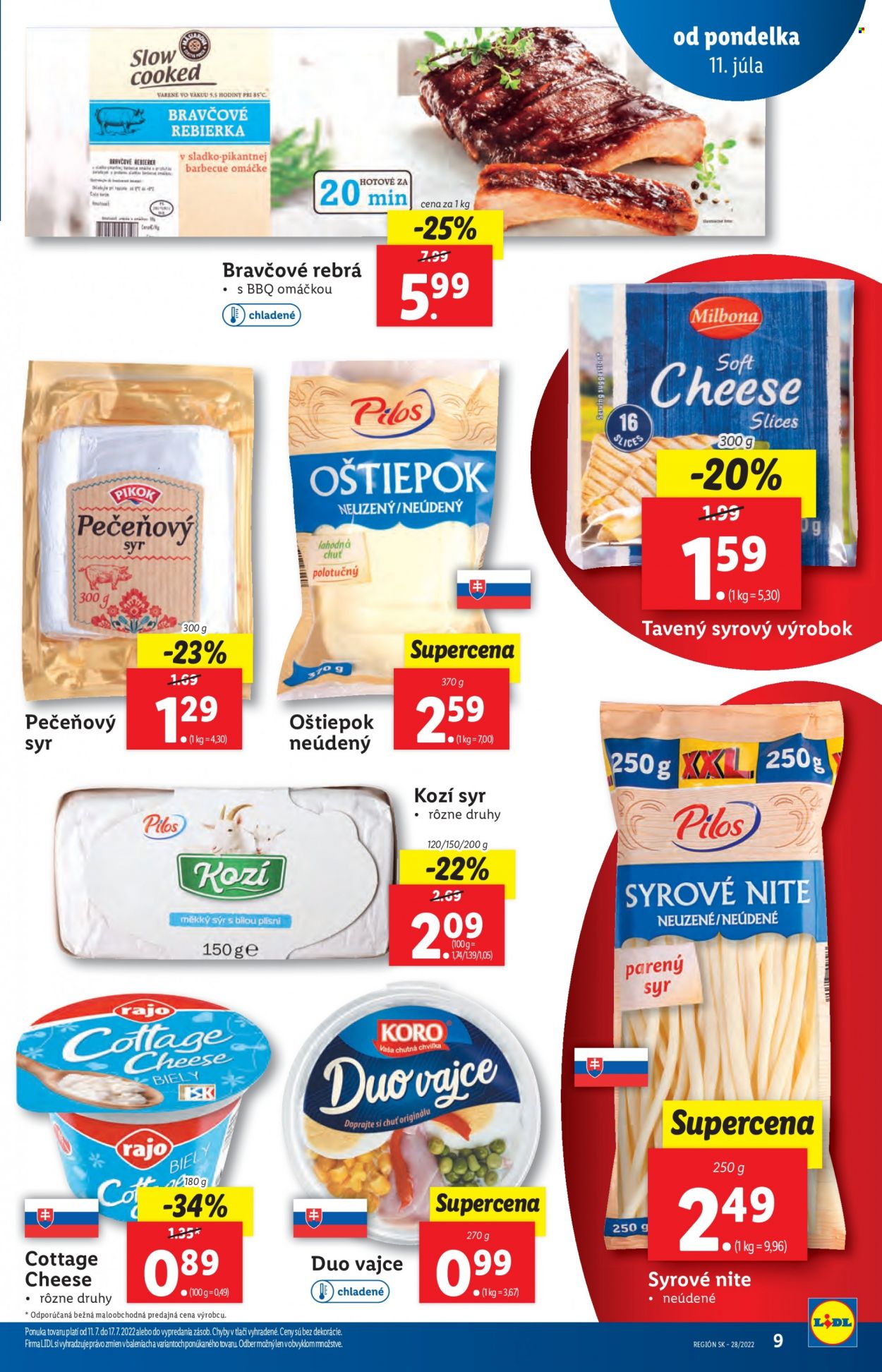 Leták Lidl - 11.7.2022 - 17.7.2022. Strana 9