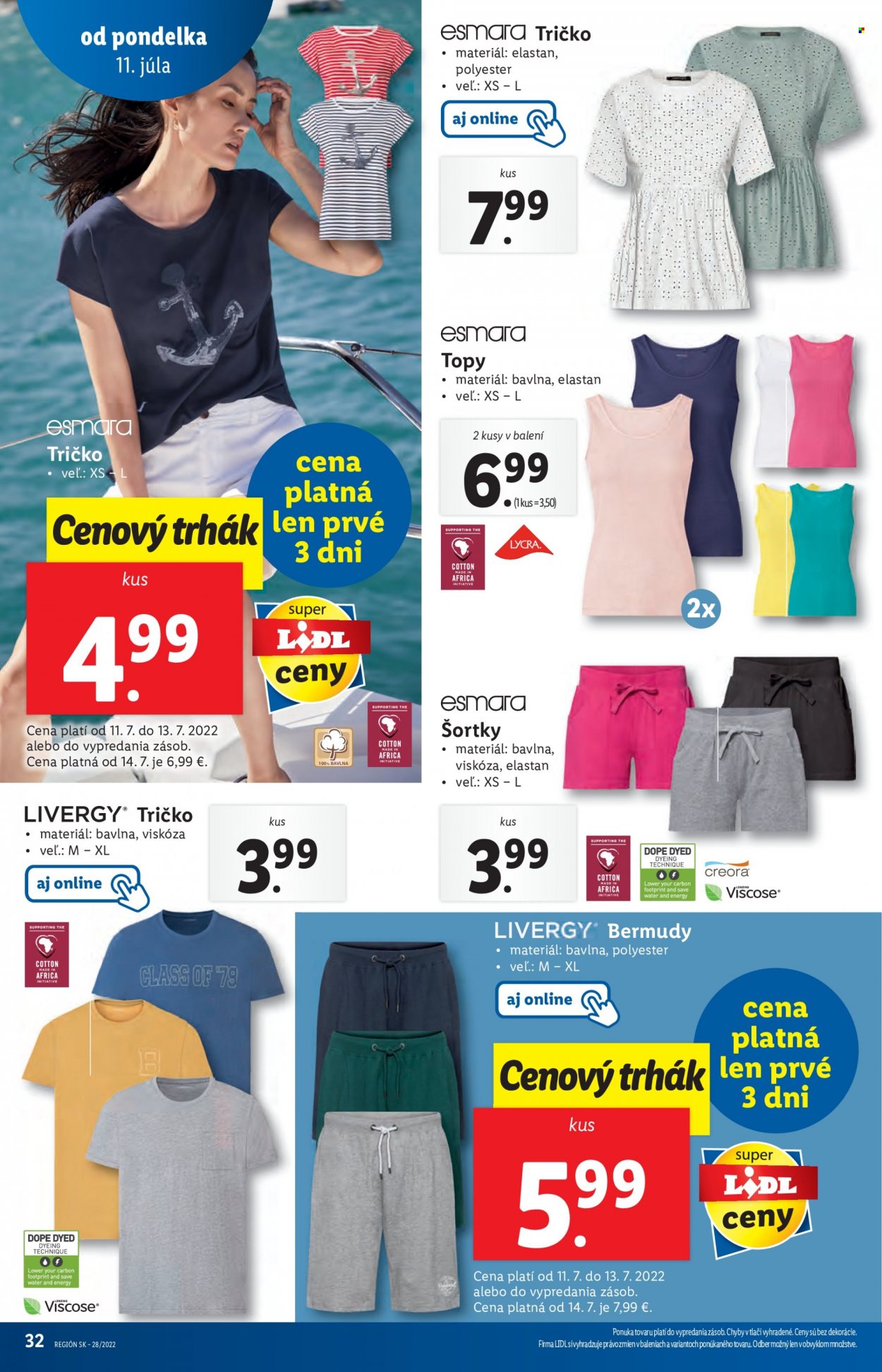 Leták Lidl - 11.7.2022 - 17.7.2022. Strana 32