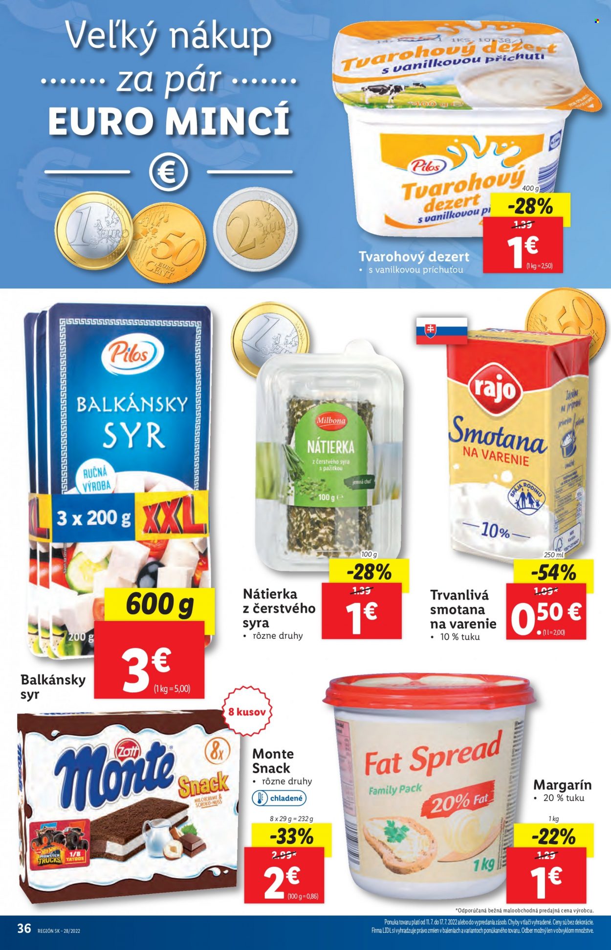 Leták Lidl - 11.7.2022 - 17.7.2022. Strana 36