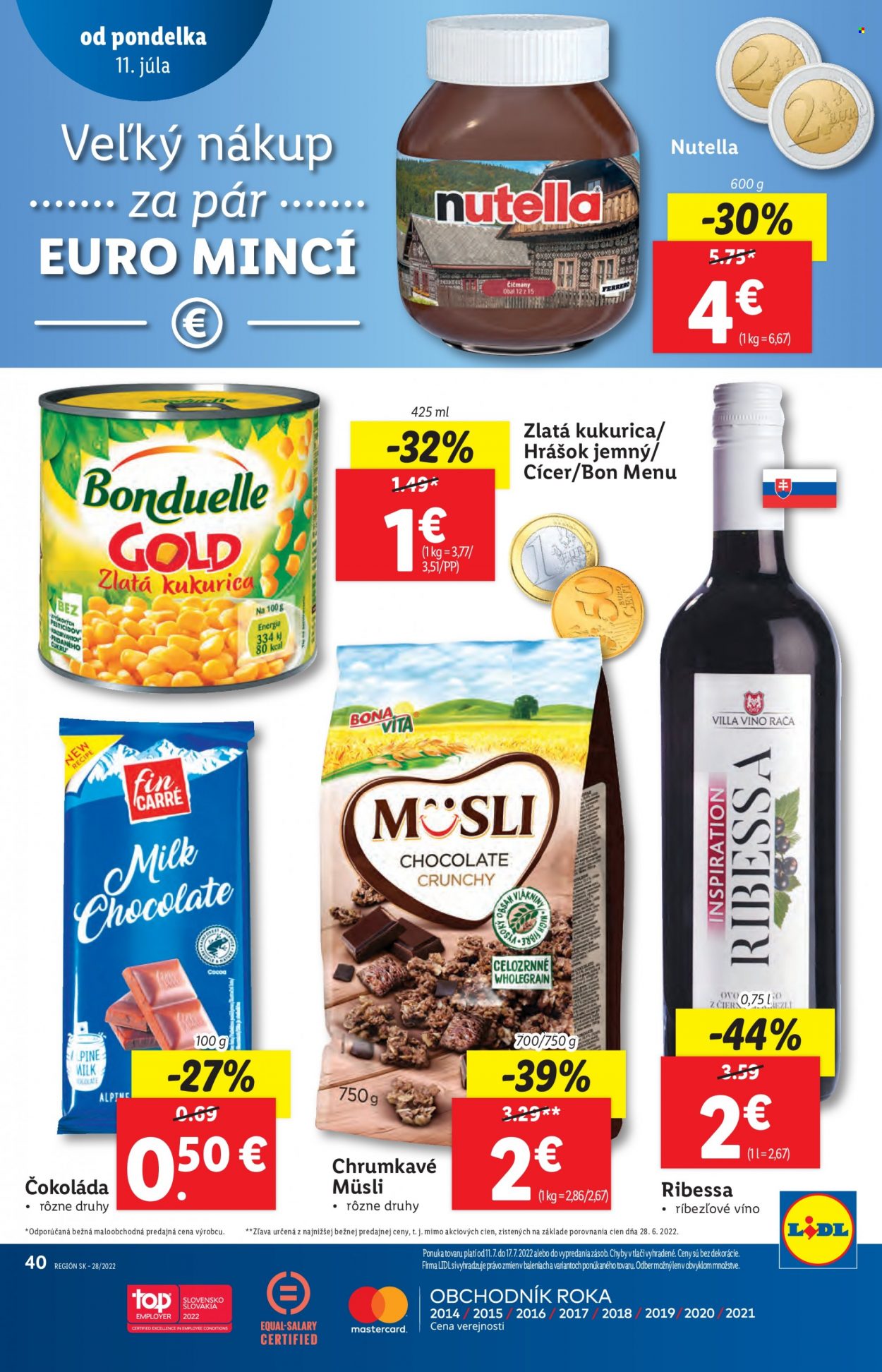 Leták Lidl - 11.7.2022 - 17.7.2022. Strana 40