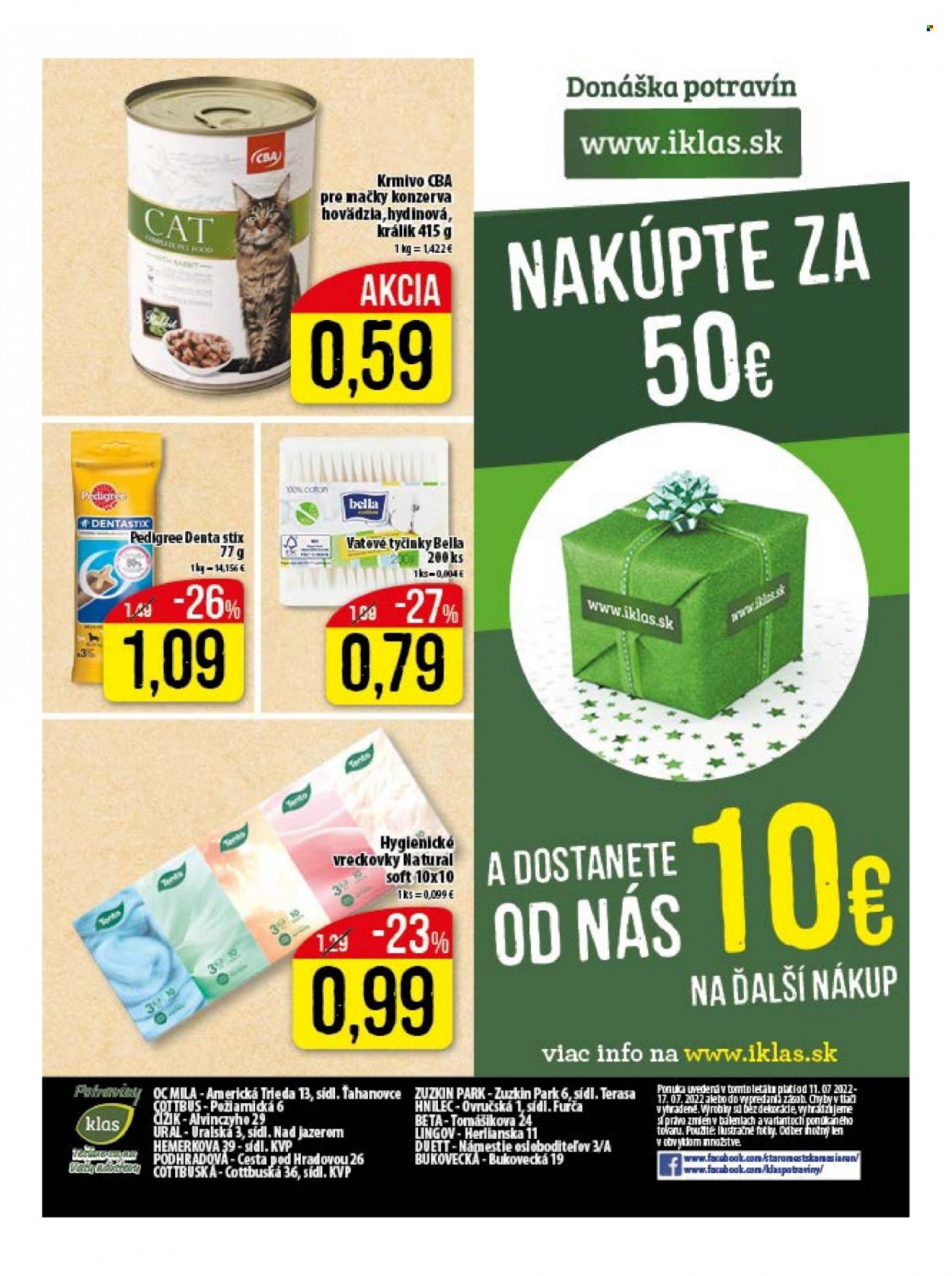 Leták Klas - 11.7.2022 - 17.7.2022. Strana 18