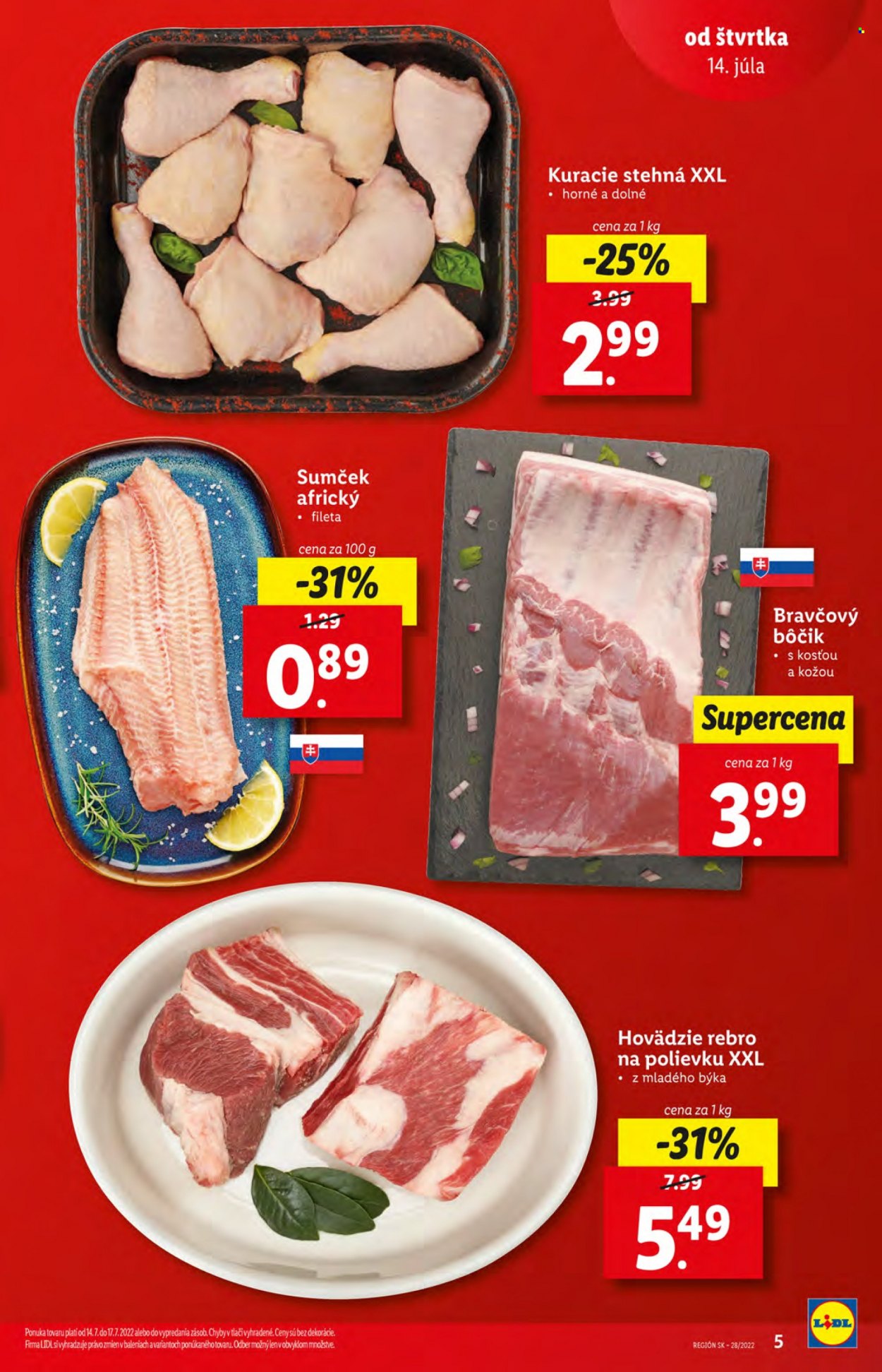 Leták Lidl - 14.7.2022 - 17.7.2022. Strana 5
