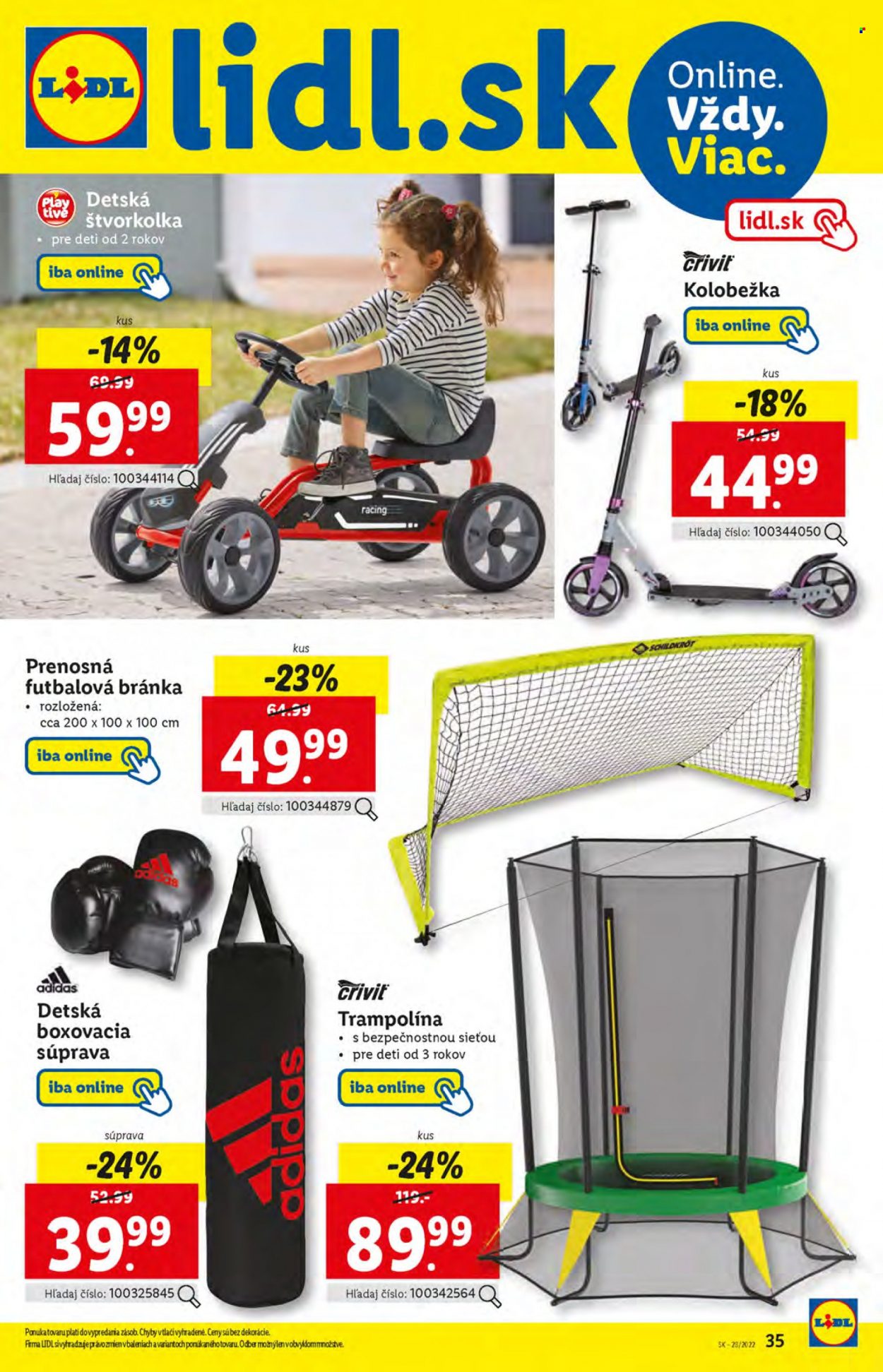 Leták Lidl - 14.7.2022 - 17.7.2022. Strana 35