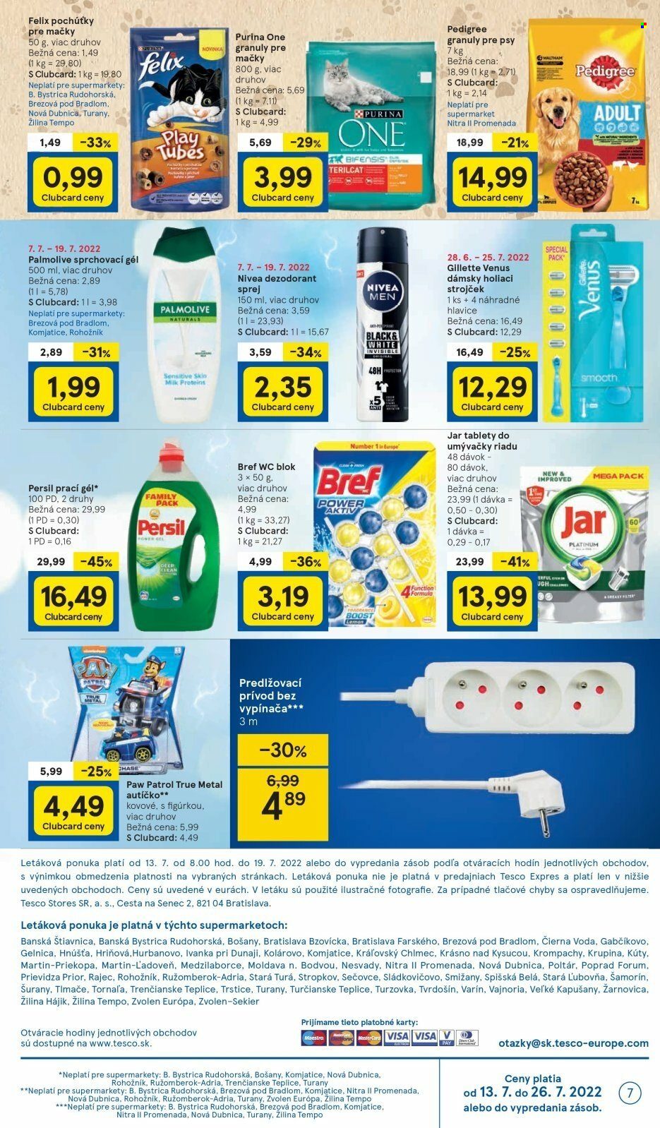Leták TESCO supermarket - 13.7.2022 - 19.7.2022. Strana 7