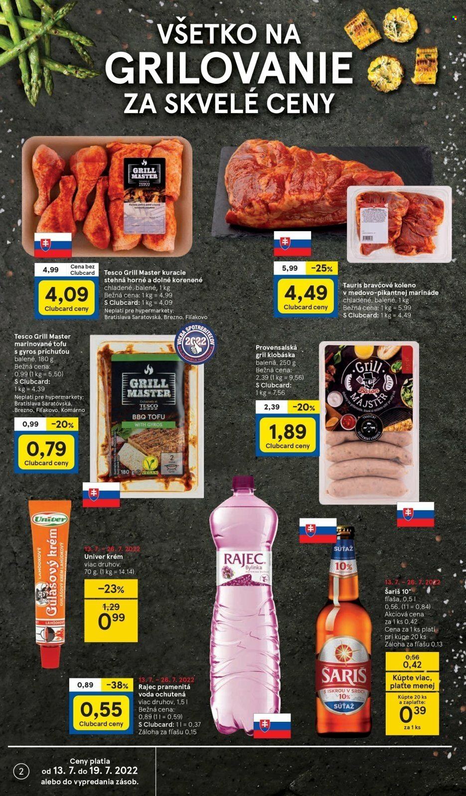 Leták TESCO - 13.7.2022 - 19.7.2022. Strana 2