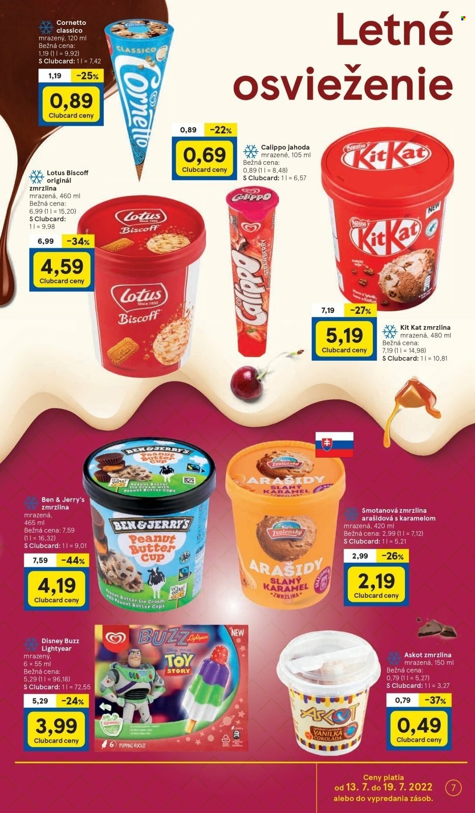 Leták TESCO - 13.7.2022 - 19.7.2022. Strana 7
