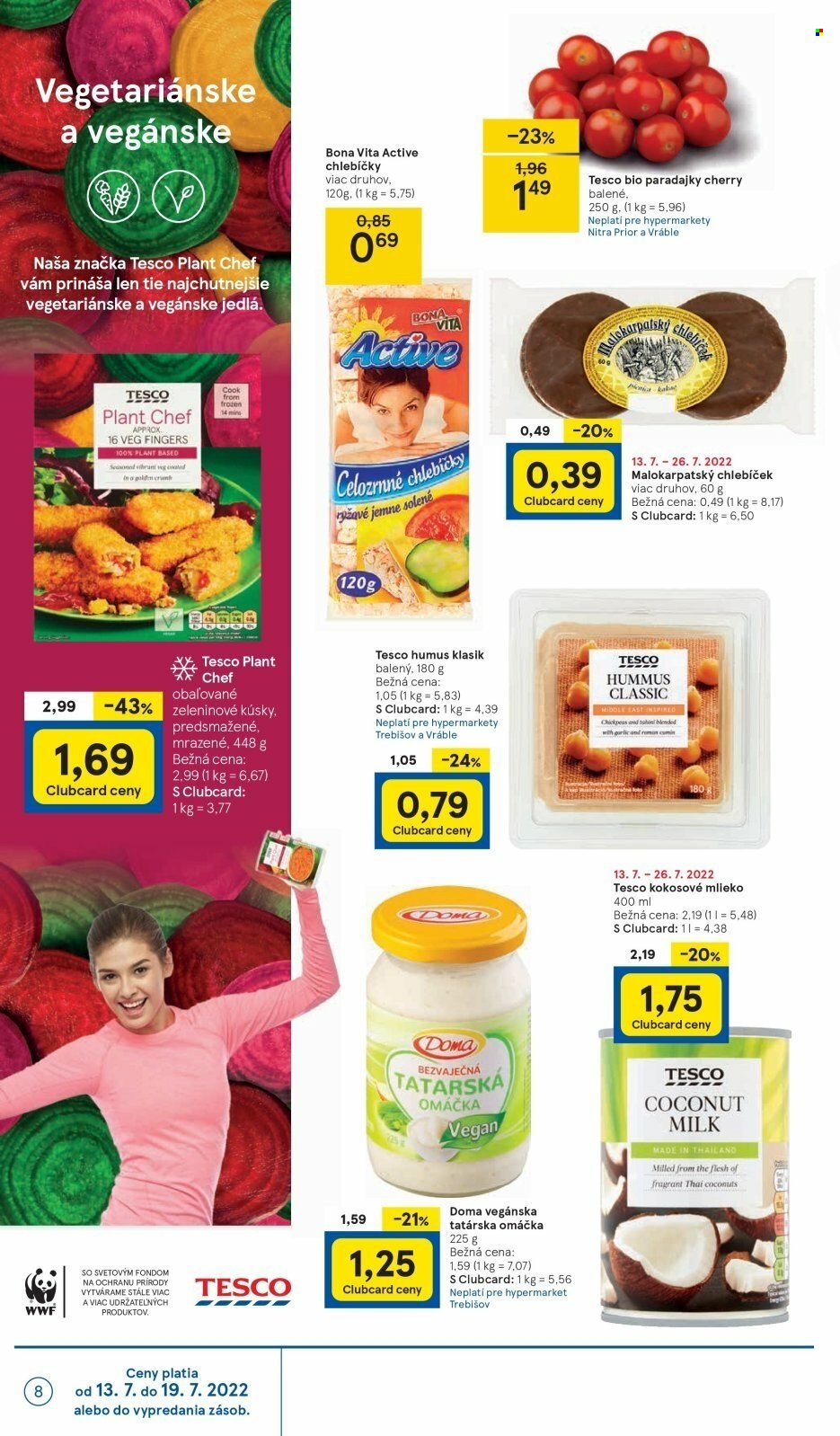 Leták TESCO - 13.7.2022 - 19.7.2022. Strana 8