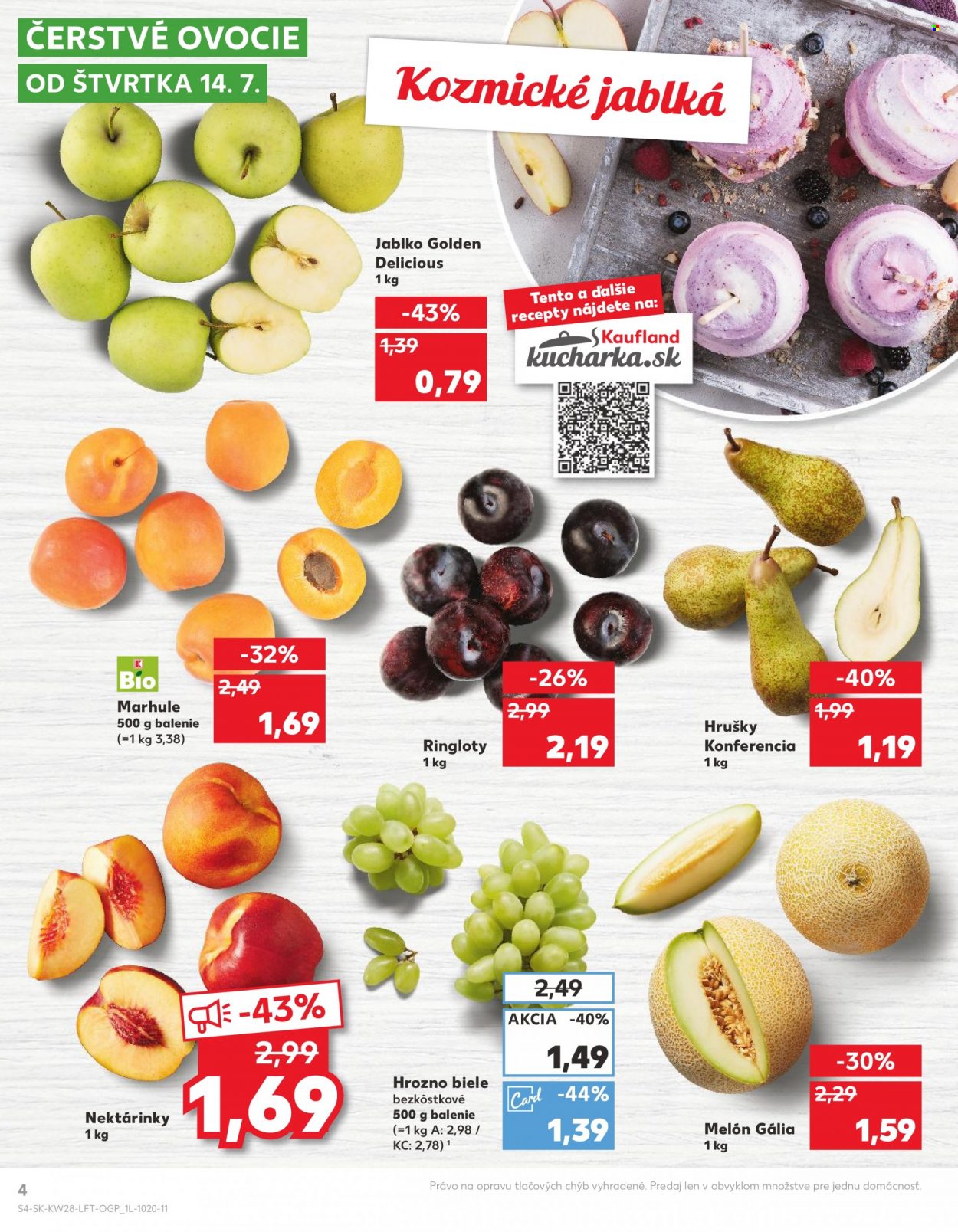Leták Kaufland - 14.7.2022 - 20.7.2022. Strana 4